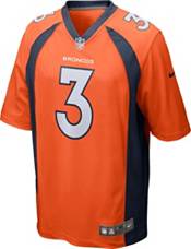 Unsigned Russell Wilson Jersey #3 Denver Custom Stitched Blue Football New  No Brands/Logos Sizes S-3XL 