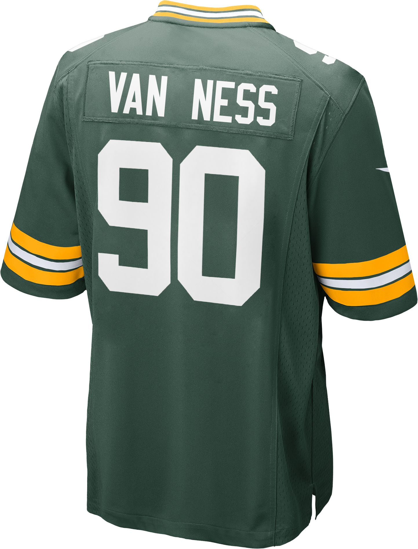 Nike Men's Green Bay Packers Lukas Van Ness Green Game Jersey product image