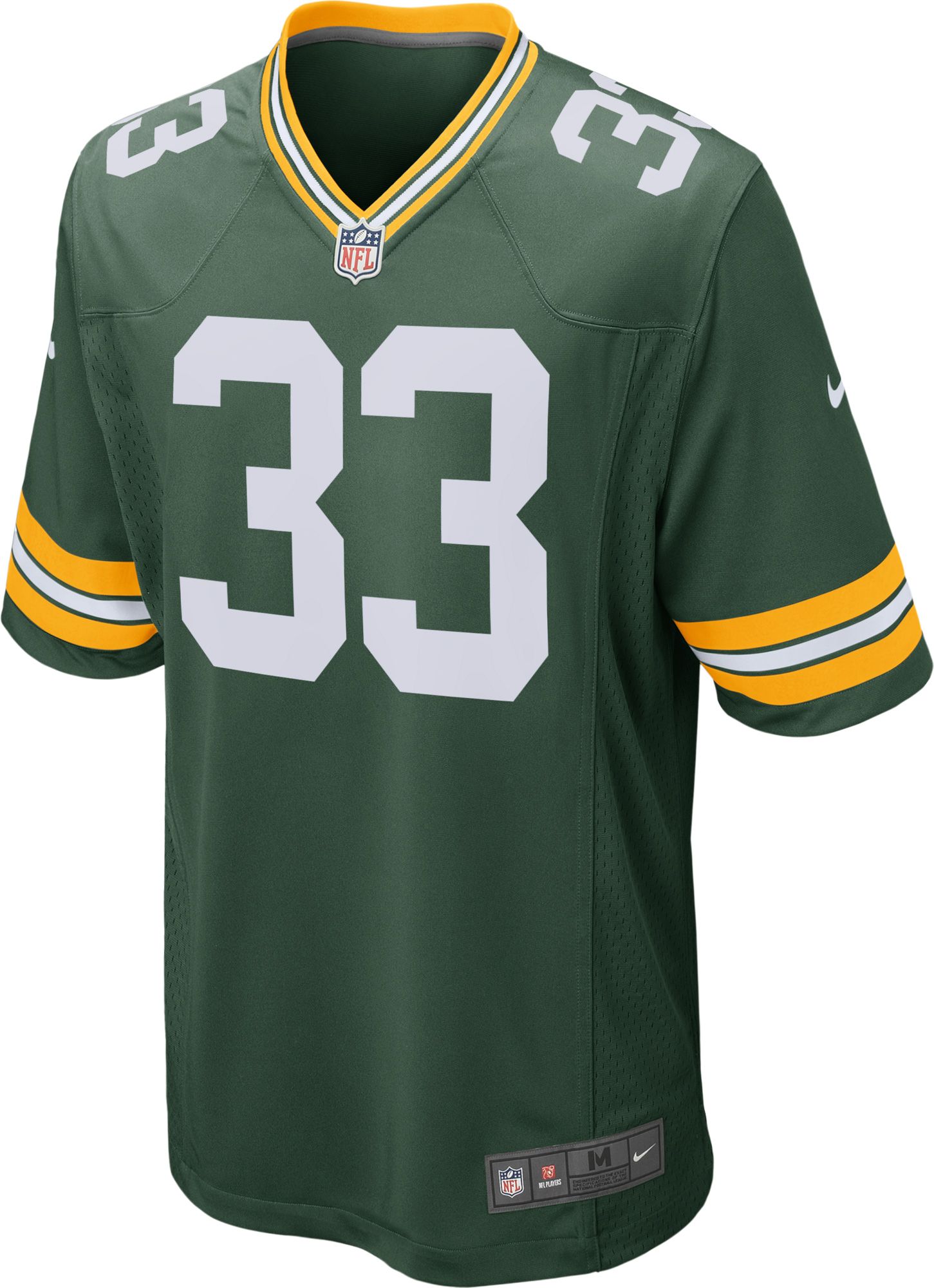 aaron jones stitched jersey