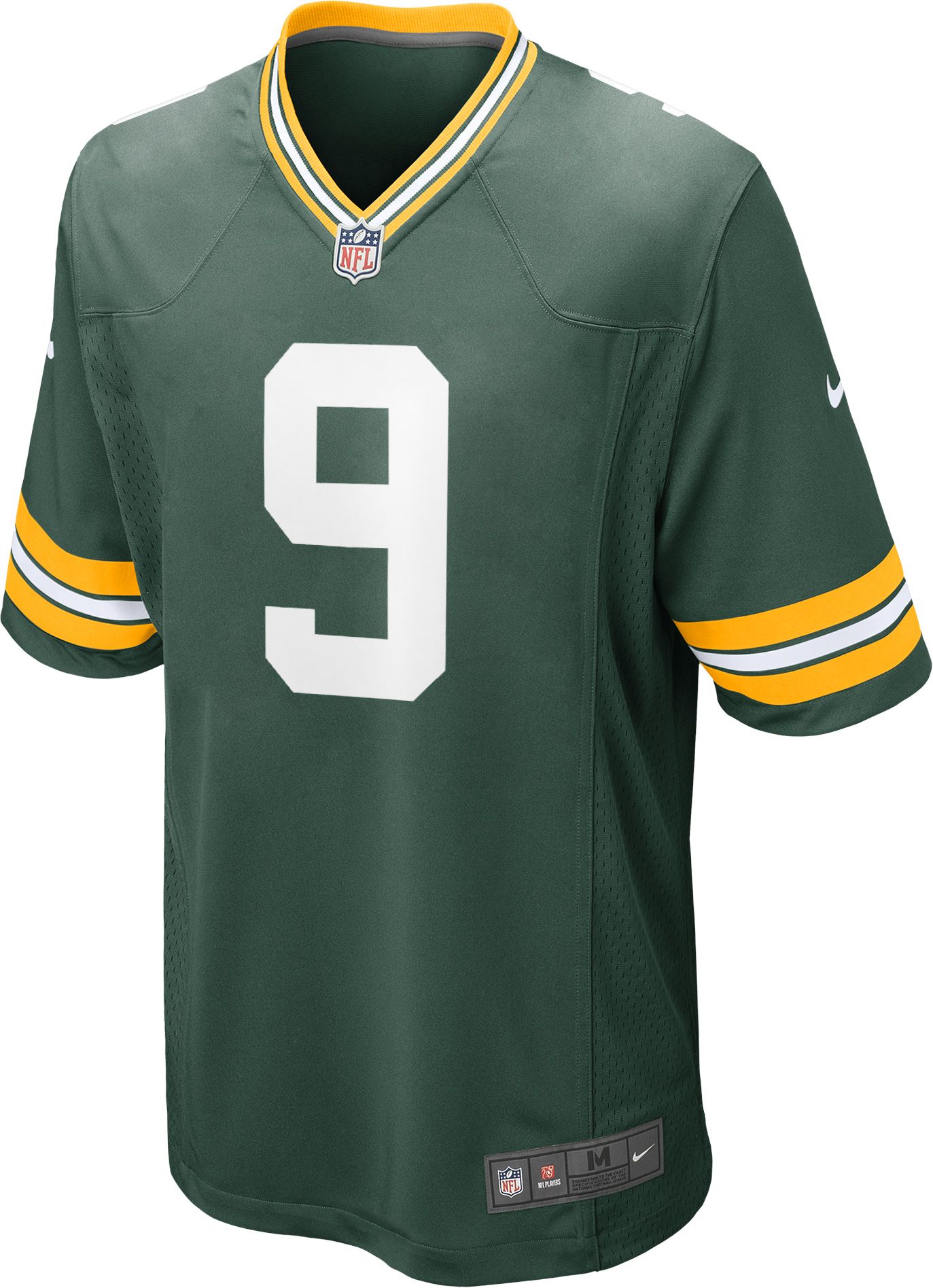 Nike Men's Green Bay Packers Christian Watson #9 Green Game Jersey