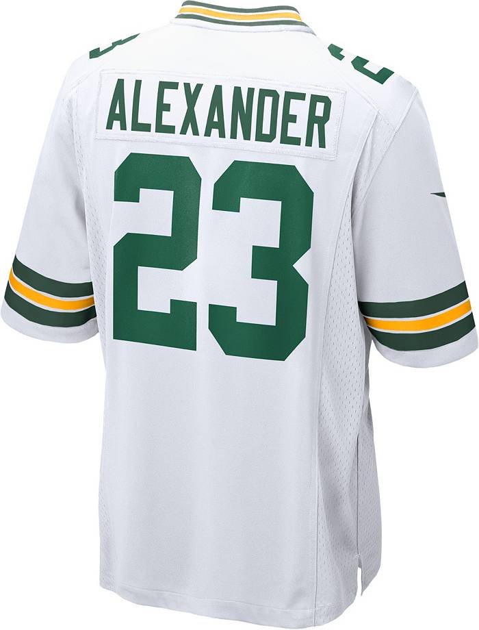 Nike Men's Green Bay Packers Jaire Alexander #23 White Game Jersey