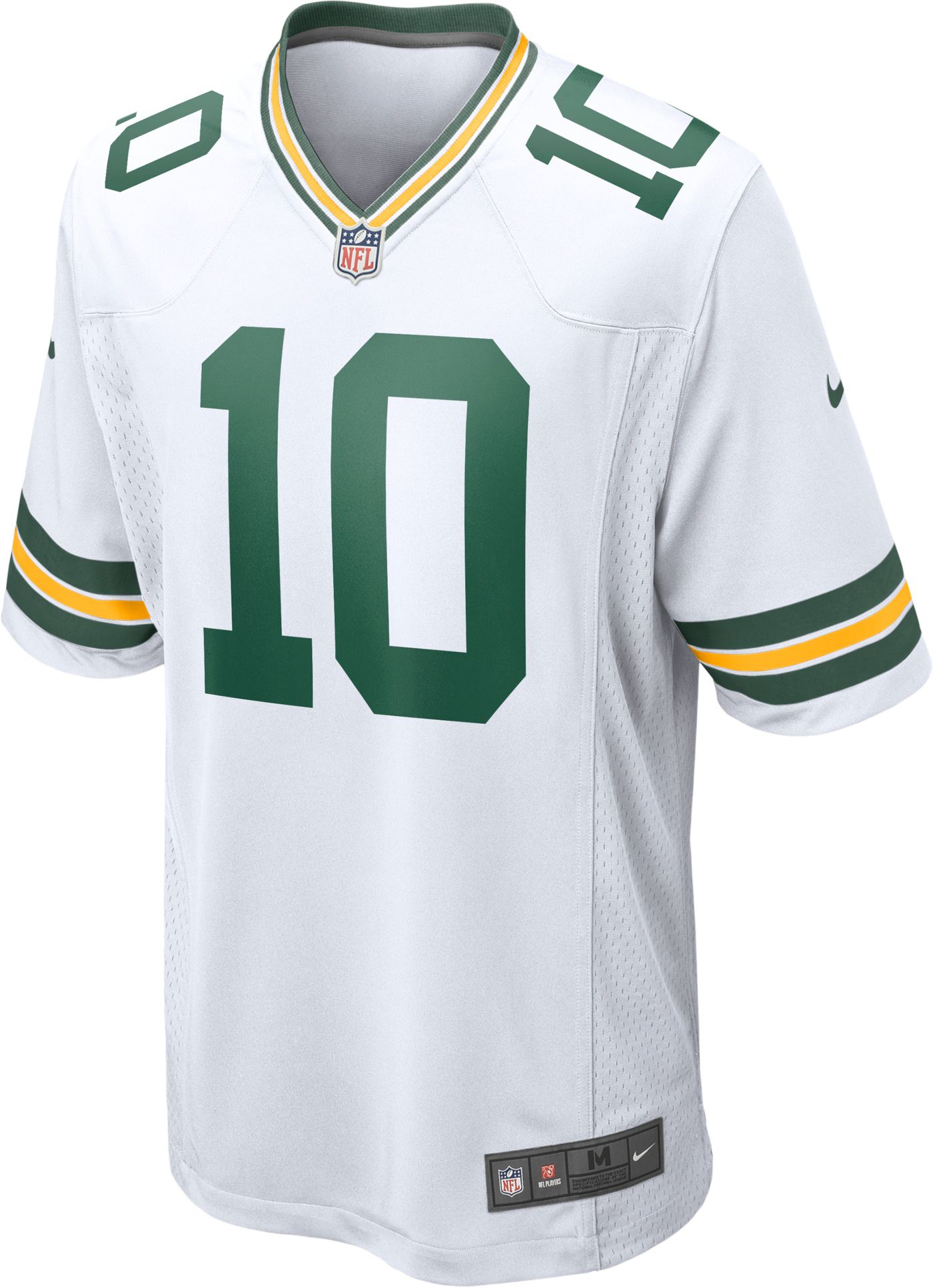 Nike Men s Green Bay Packers Jordan Love 10 White Game Jersey Dick s Sporting Goods