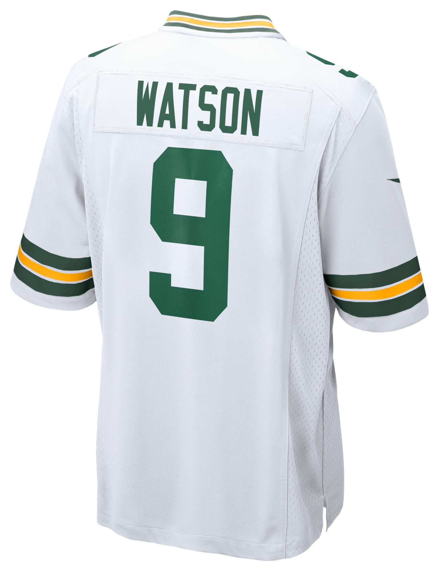 Nike Men's Green Bay Packers Christian Watson #9 White Game Jersey product image