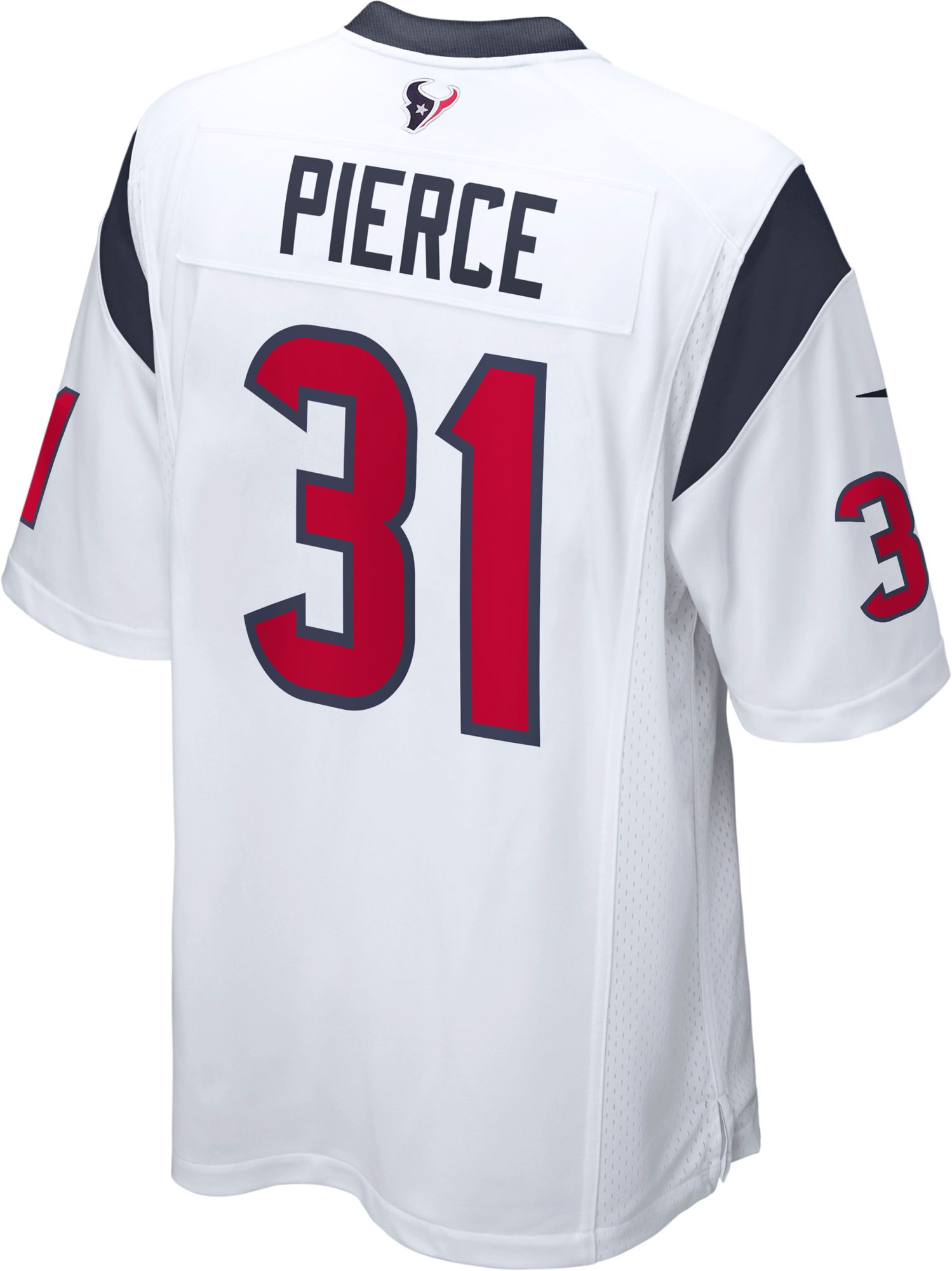 Nike Men's Houston Texans Dameon Pierce #31 White Game Jersey product image