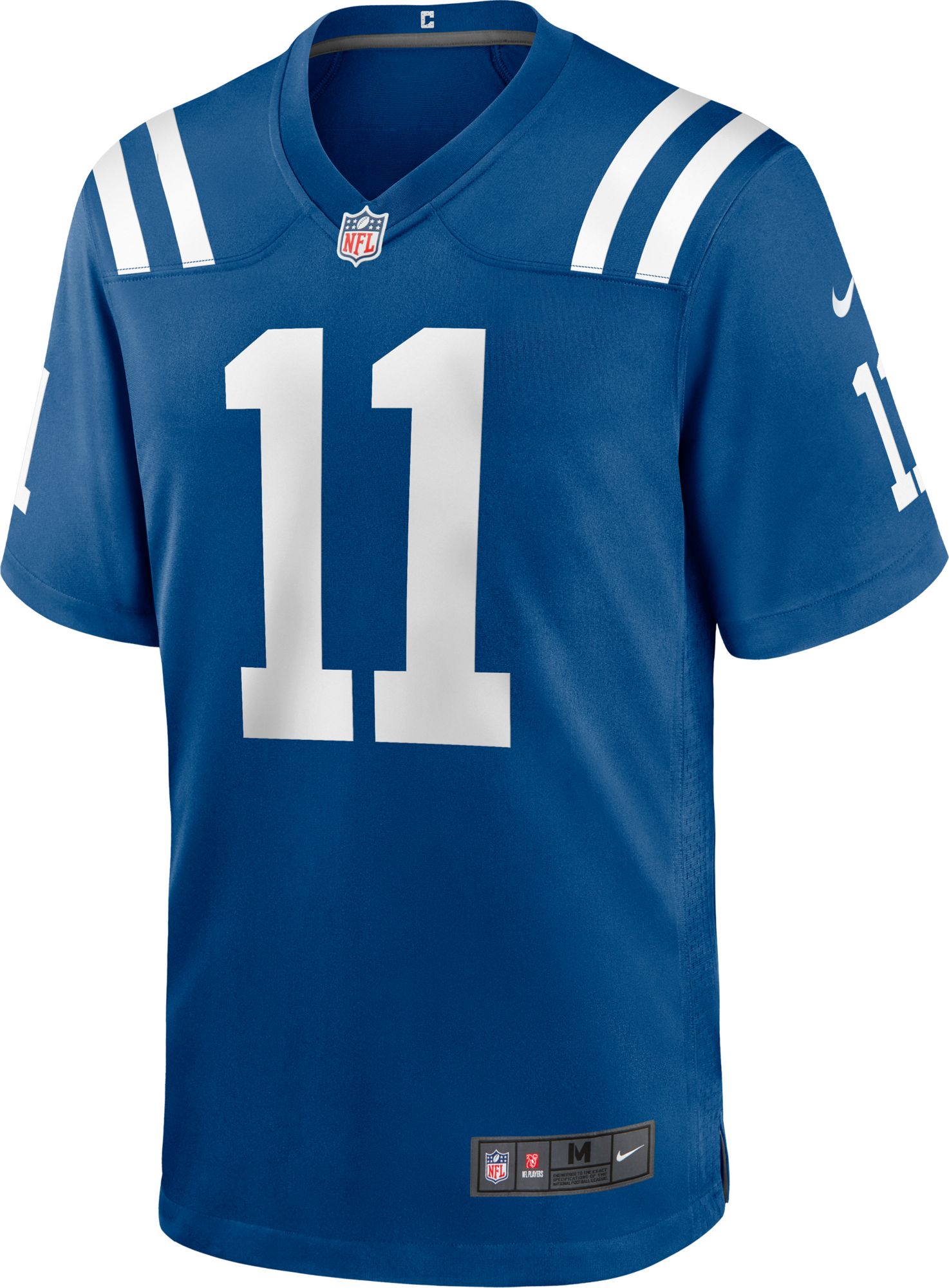 Nike Men's Indianapolis Colts Michael Pittman Jr. #11 Blue Game Jersey product image