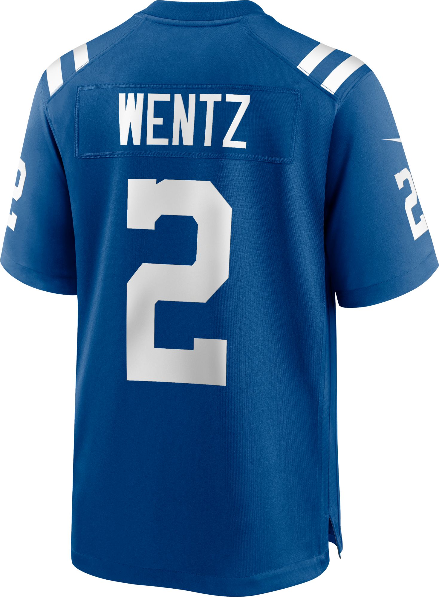 Nike Men's Indianapolis Colts Carson Wentz #2 Blue Game Jersey product image