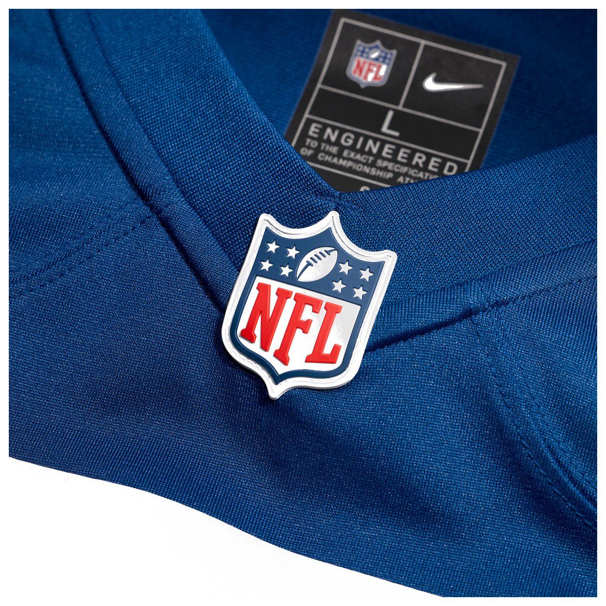 Nike Men's Indianapolis Colts Blue Daniel Jones #17 Jersey product image