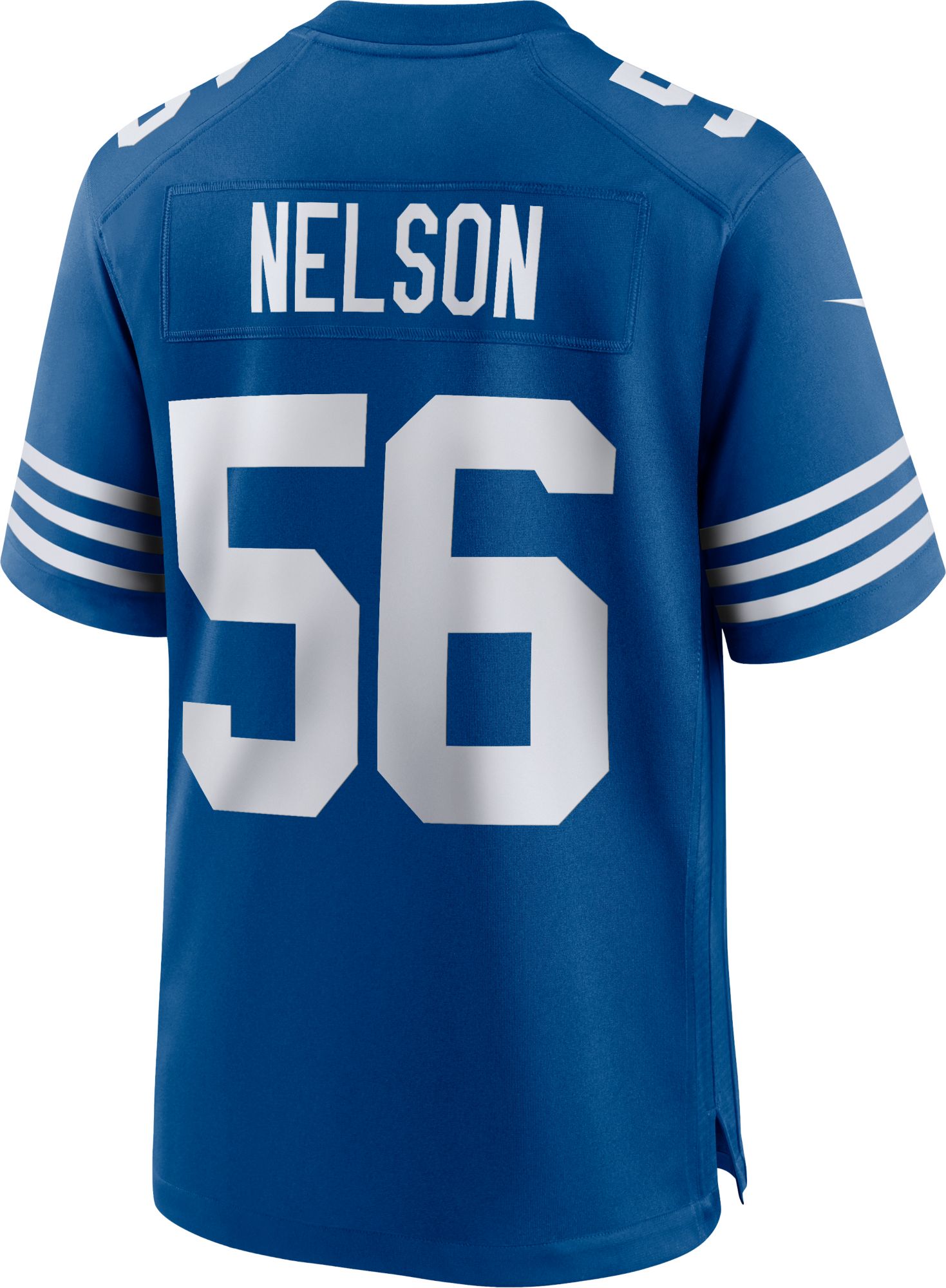 Nike Men's Indianapolis Colts Quenton Nelson #56 Alternate Blue Game Jersey product image