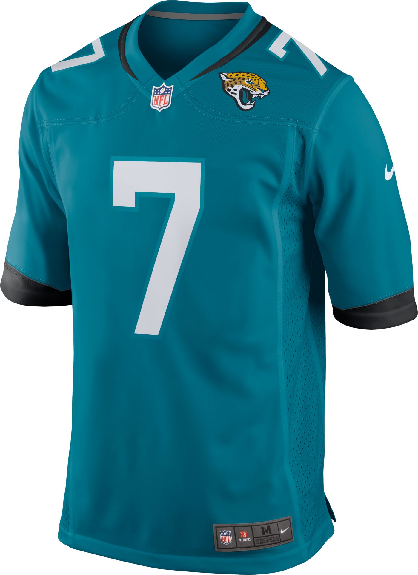 Nike Men s Jacksonville Jaguars Brian Thomas Jr. 7 Teal Game Jersey Dick s Sporting Goods
