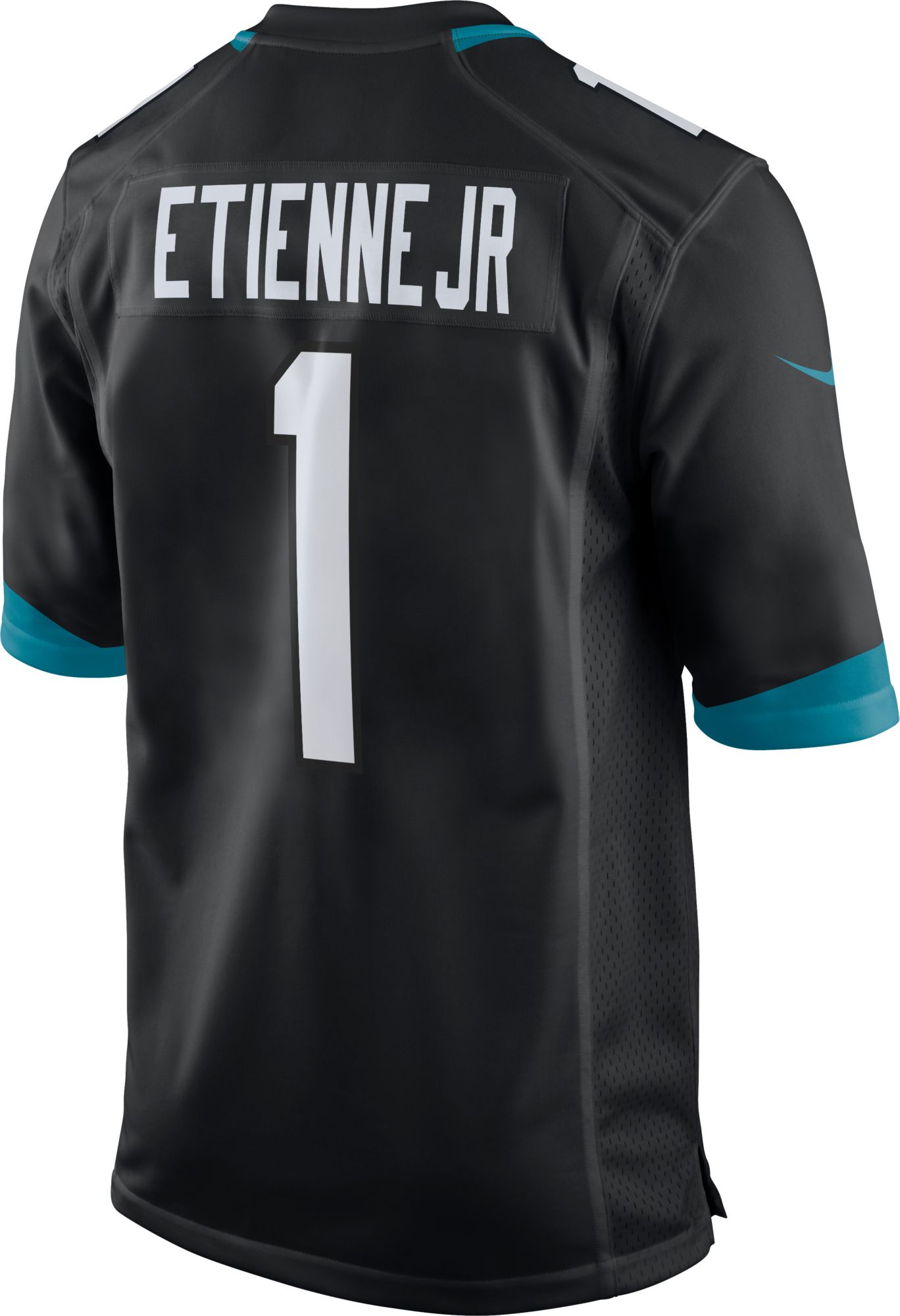 Nike Men's Jacksonville Jaguars Travis Etienne #1 Black Game Jersey product image