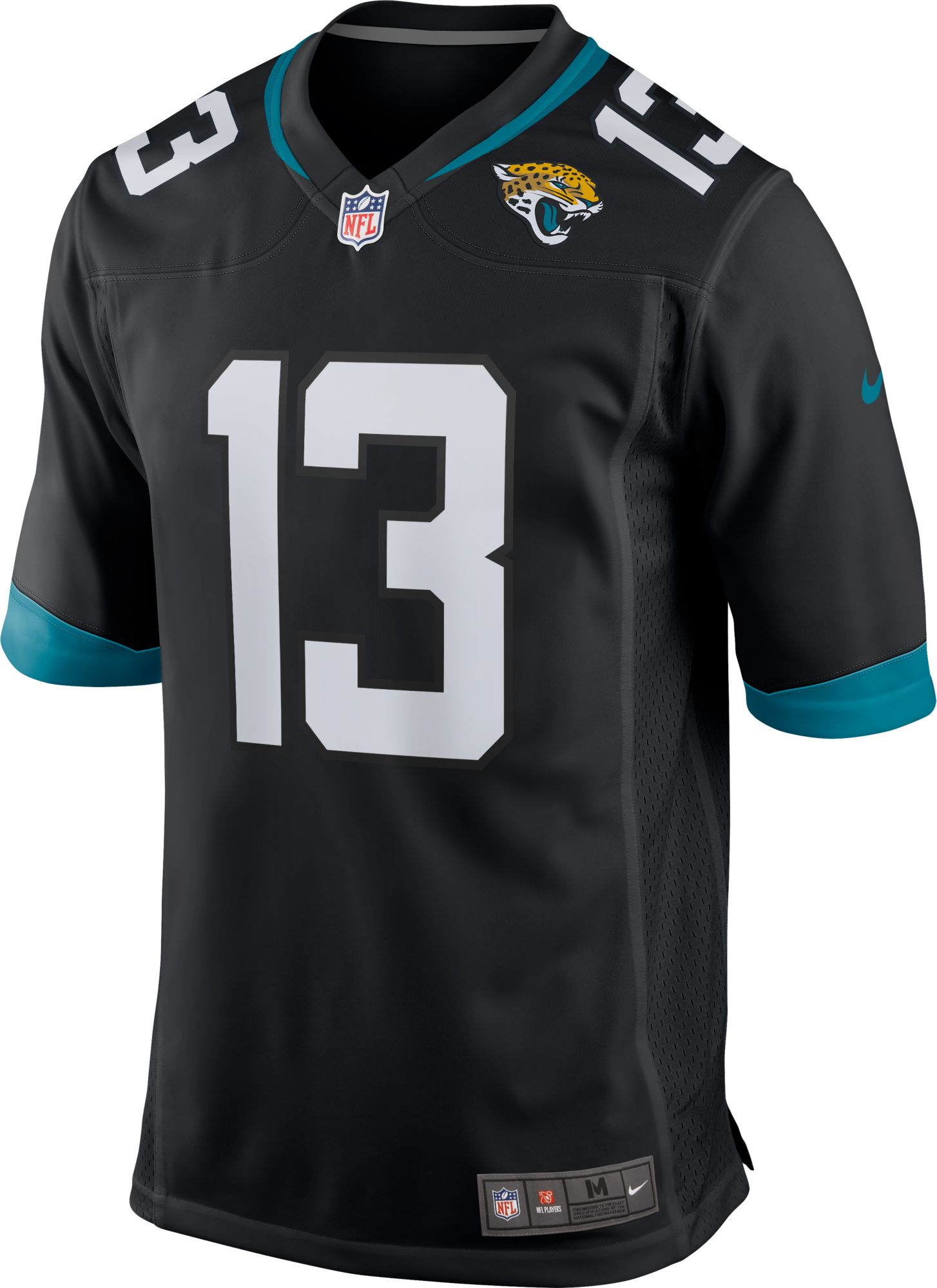 Nike Men's Jacksonville Jaguars Christian Kirk #13 Black Game Jersey product image