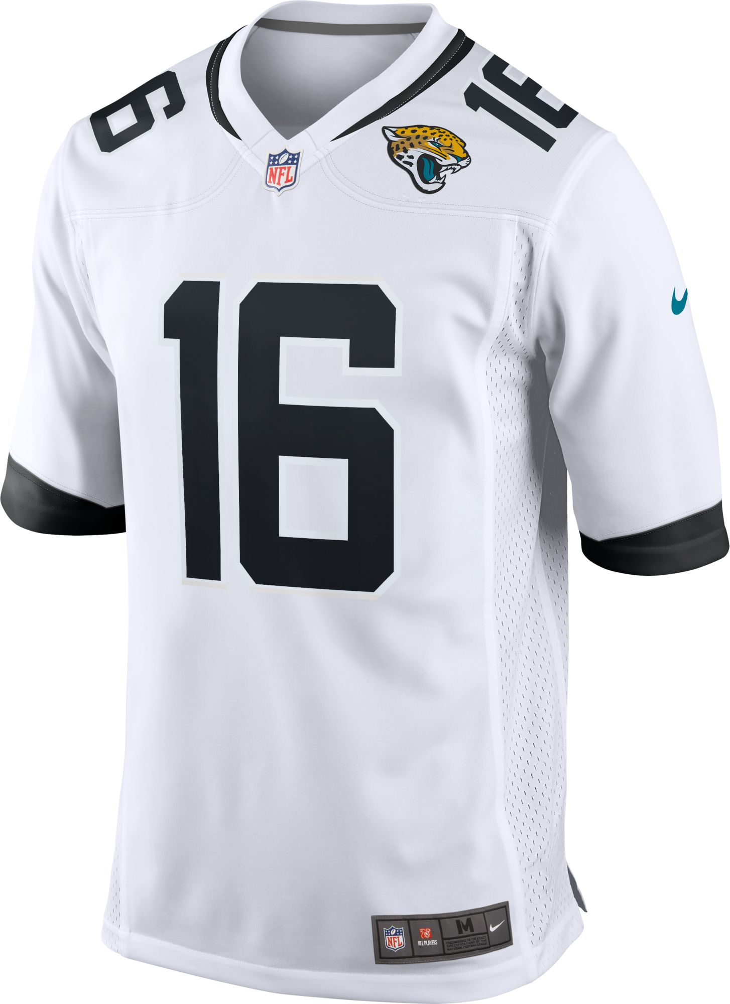 Nike Men's Jacksonville Jaguars Trevor Lawrence #16 White Game Jersey product image