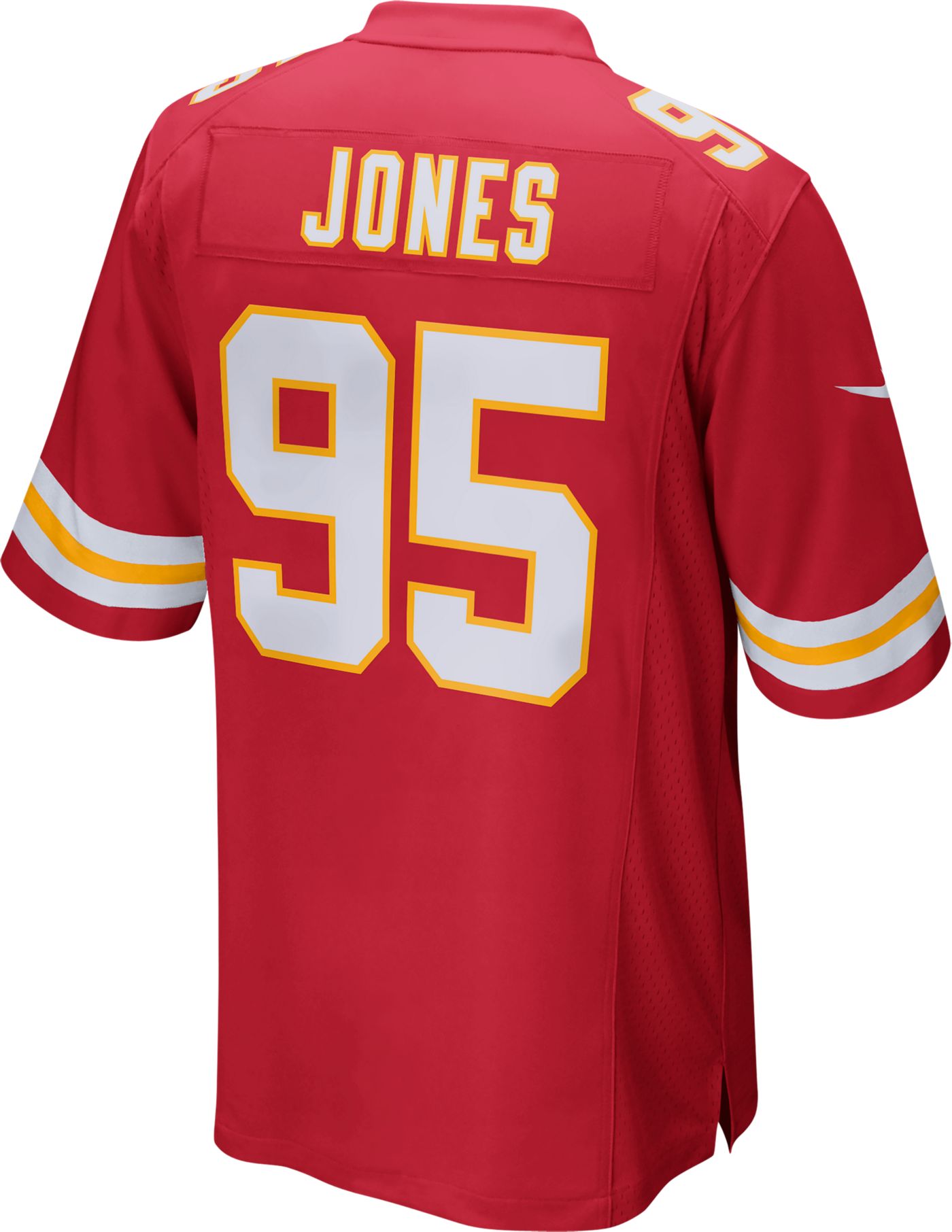 Nike Men s Kansas City Chiefs Chris Jones 95 Red Game Jersey Dick s Sporting Goods