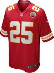 Nike Men's Kansas City Chiefs Clyde Edwards-Helaire #25 Red Game Jersey product image