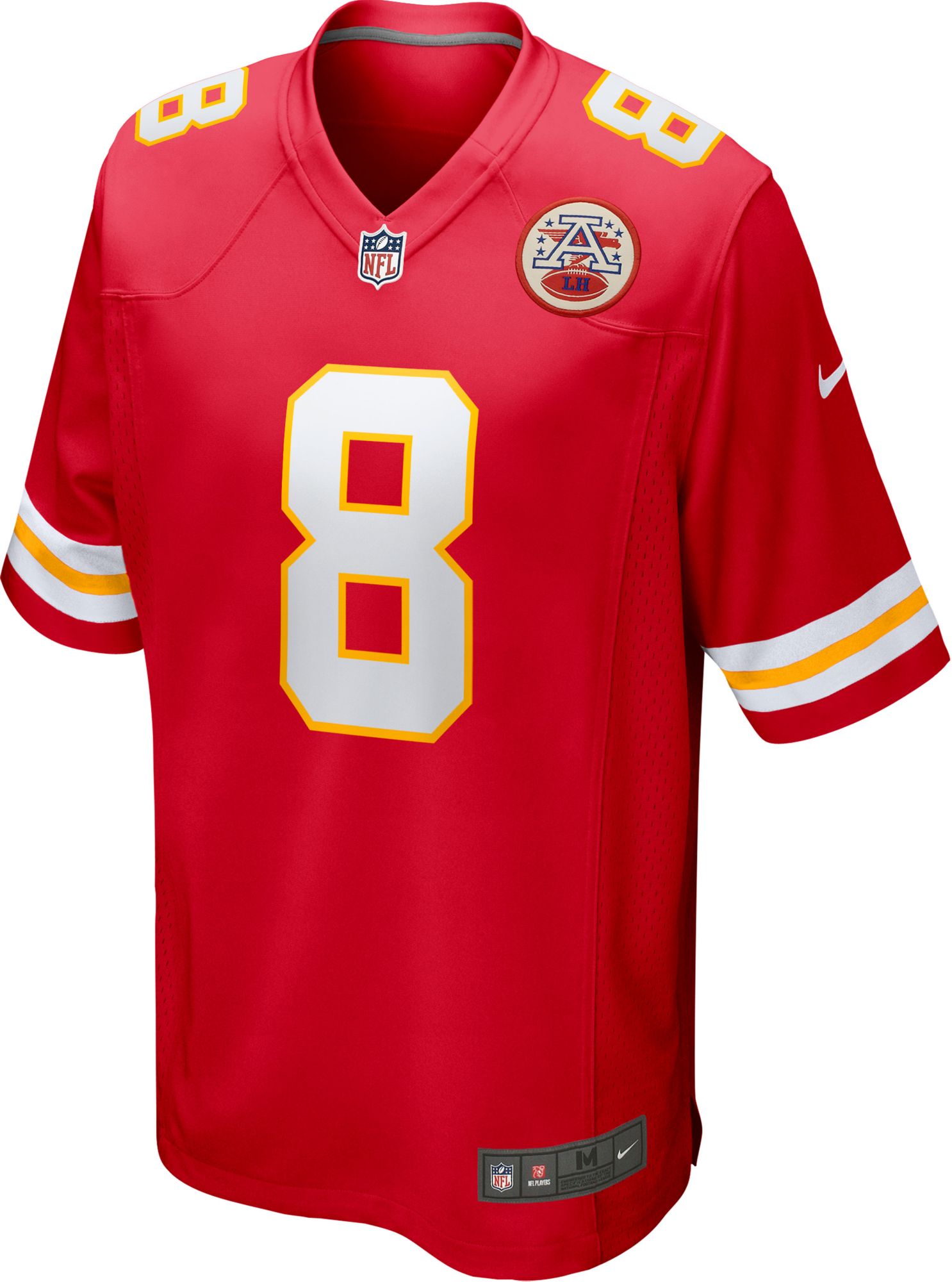 Nike Adult Kansas City Chiefs Deandre Hopkins #8 Red Game Jersey product image