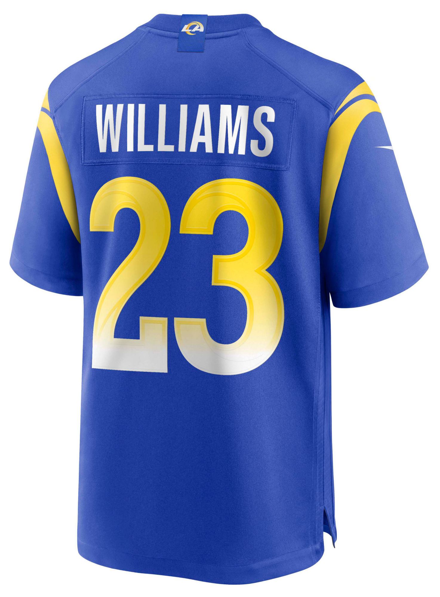 Nike Men's Los Angeles Rams Kyren Williams #23 Blue Game Jersey product image