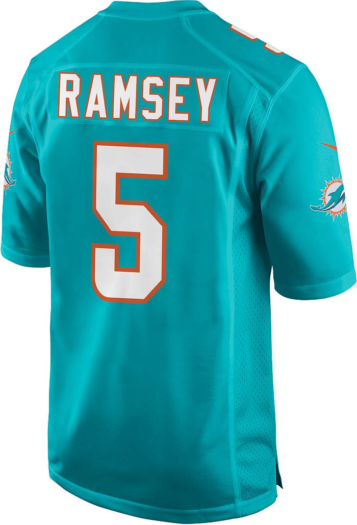 Men's Nike Jalen Ramsey White Miami Dolphins Alternate Game Jersey Size: Extra Large
