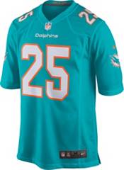 Nike Men's Miami Dolphins Xavien Howard #25 Aqua Game Jersey