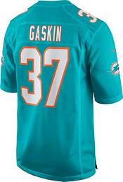 Nike Men's Miami Dolphins Myles Gaskin #37 Green Game Jersey product image