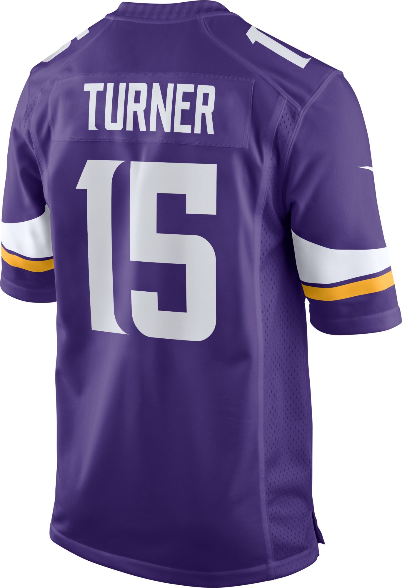 Nike Men's Minnesota Vikings Dallas Turner Purple Game Jersey product image