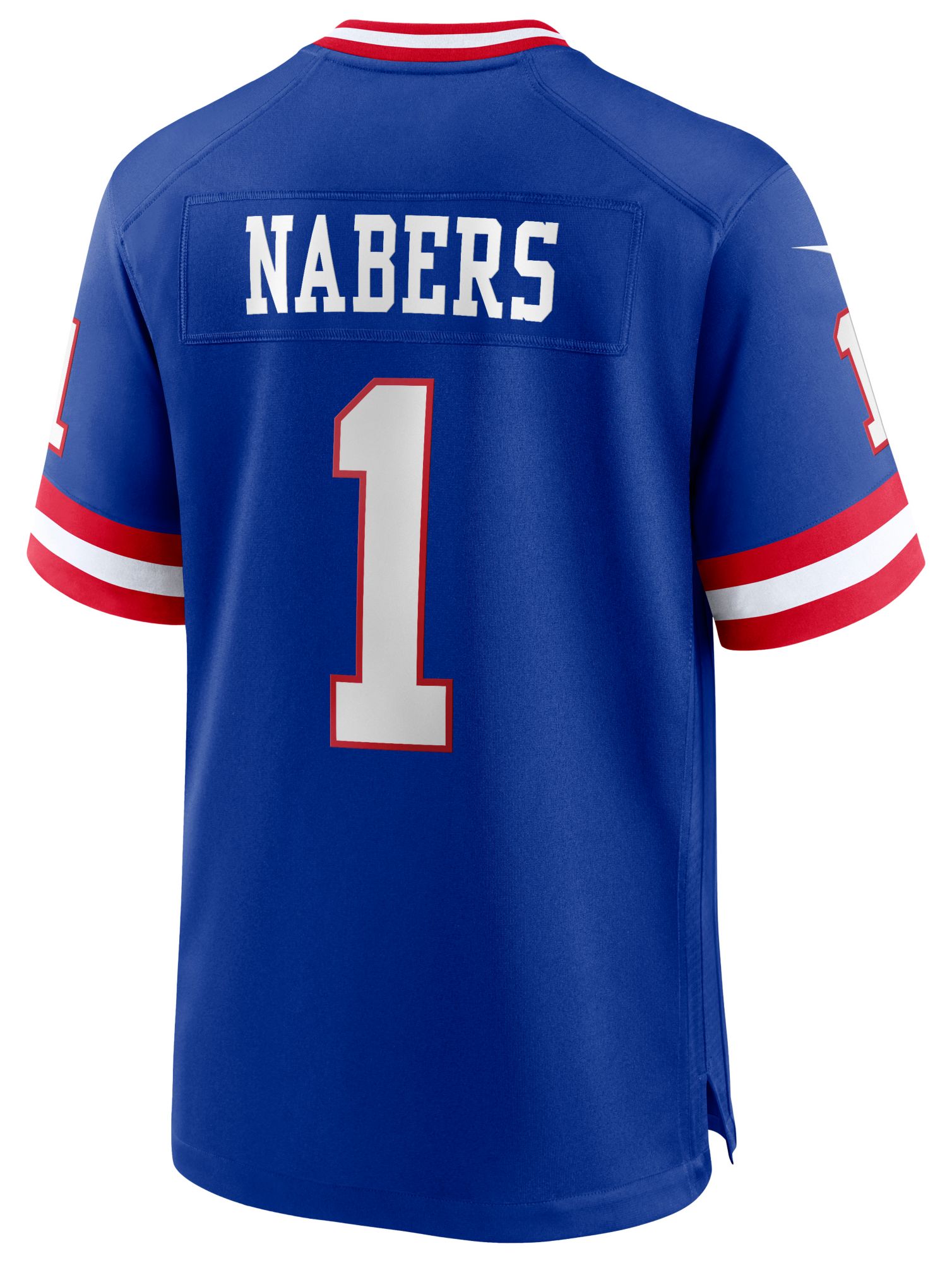 Nike Men's New York Giants Malik Nabers #1 Old Royal Alternate 2 Game Jersey product image