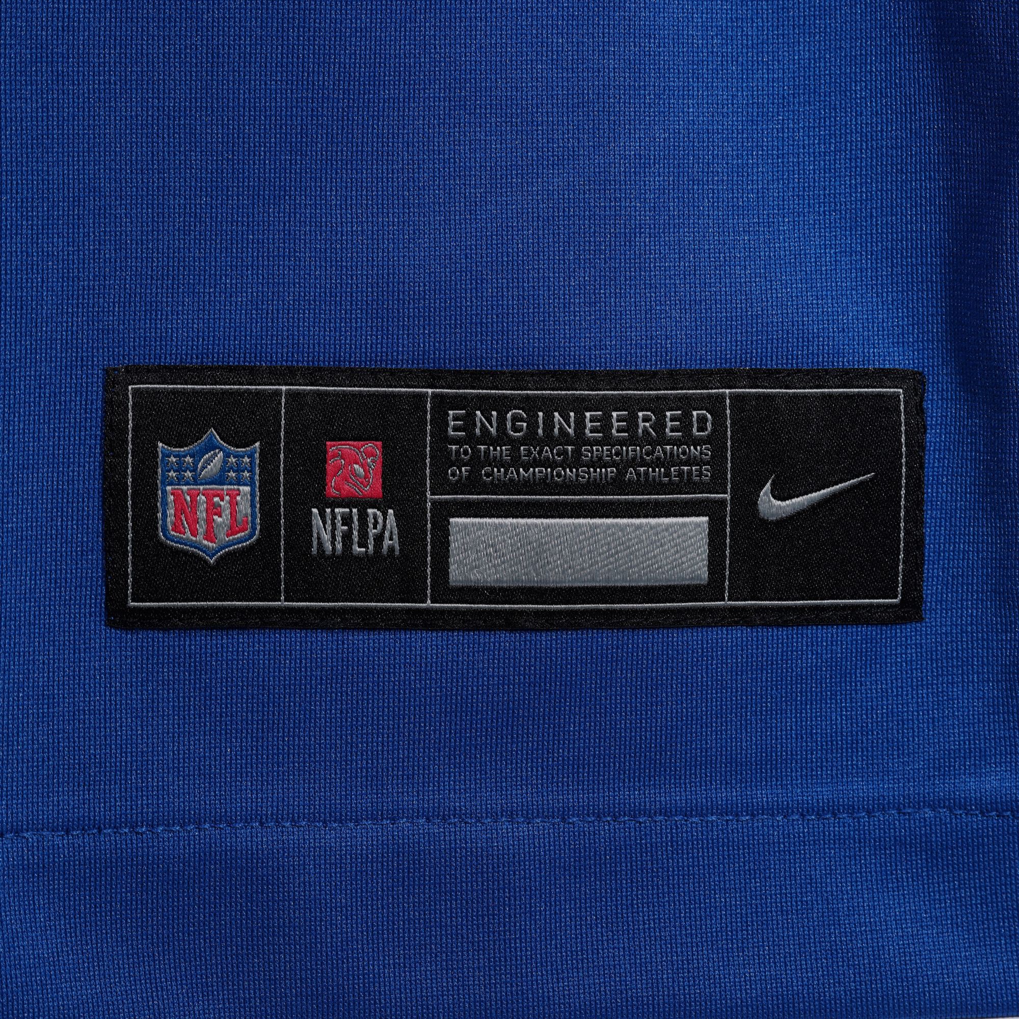 Nike Men's New York Giants Russell Wilson #3 Royal Blue Game Jersey product image