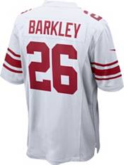 Dick's Sporting Goods Nike Boys' New York Giants Saquon Barkley #26 White  Game Jersey