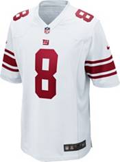 Nike Men's New York Giants Daniel Jones #8 White Game Jersey product image