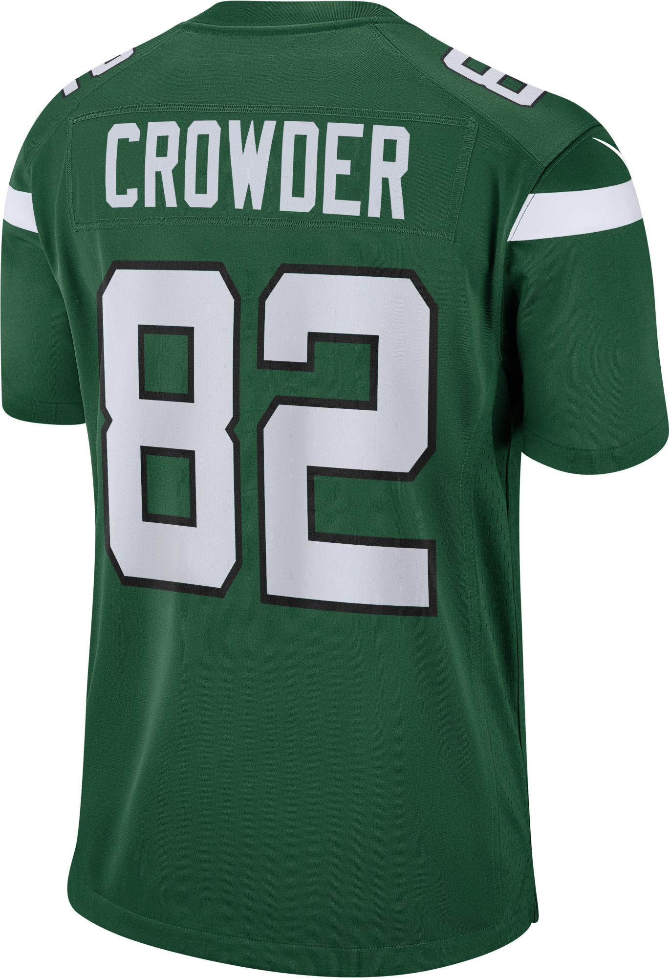 Nike Men's New York Jets Jamison Crowder #82 Green Game Jersey product image