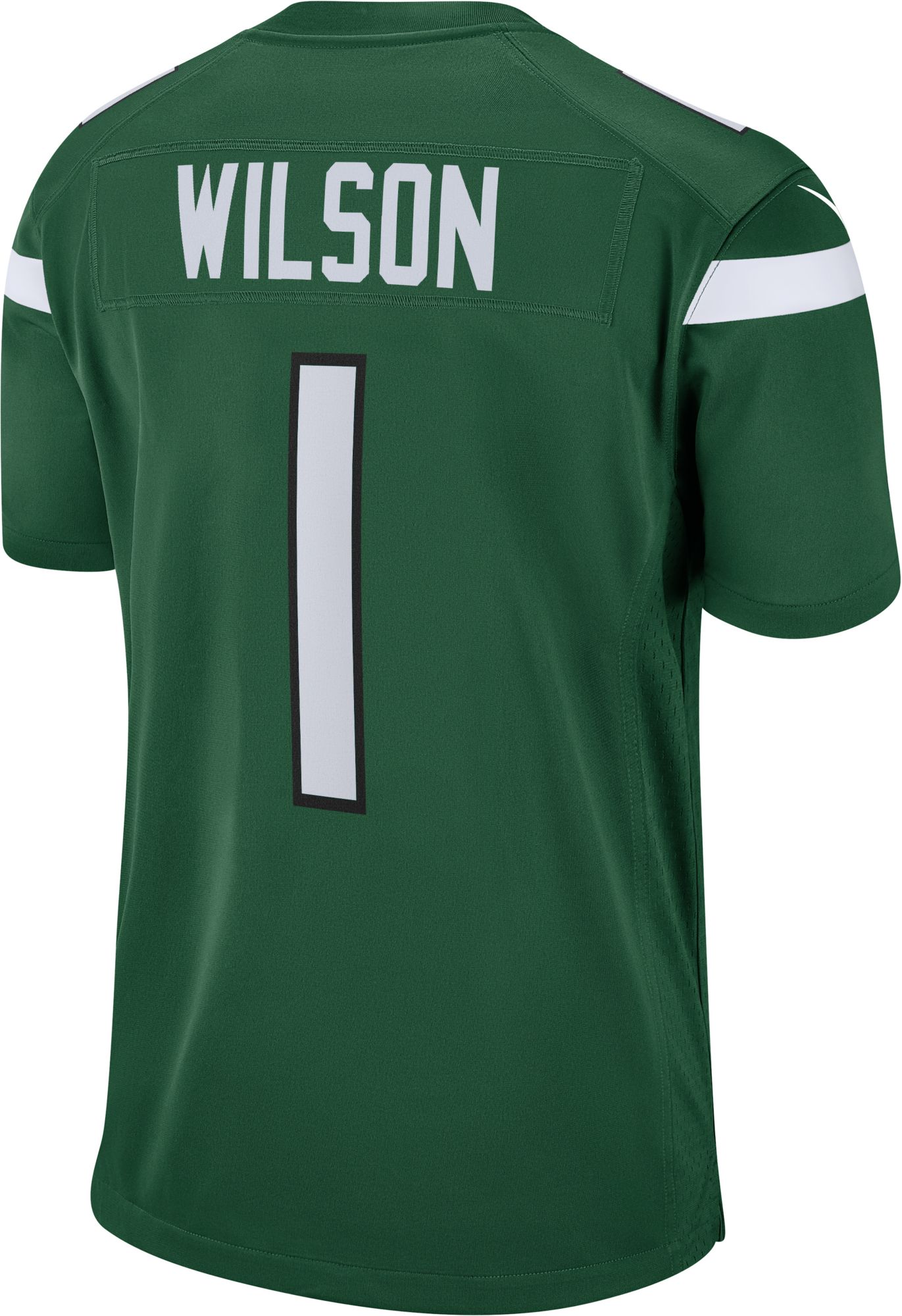 Nike Men's New York Jets Garrett Wilson Green Game Jersey product image