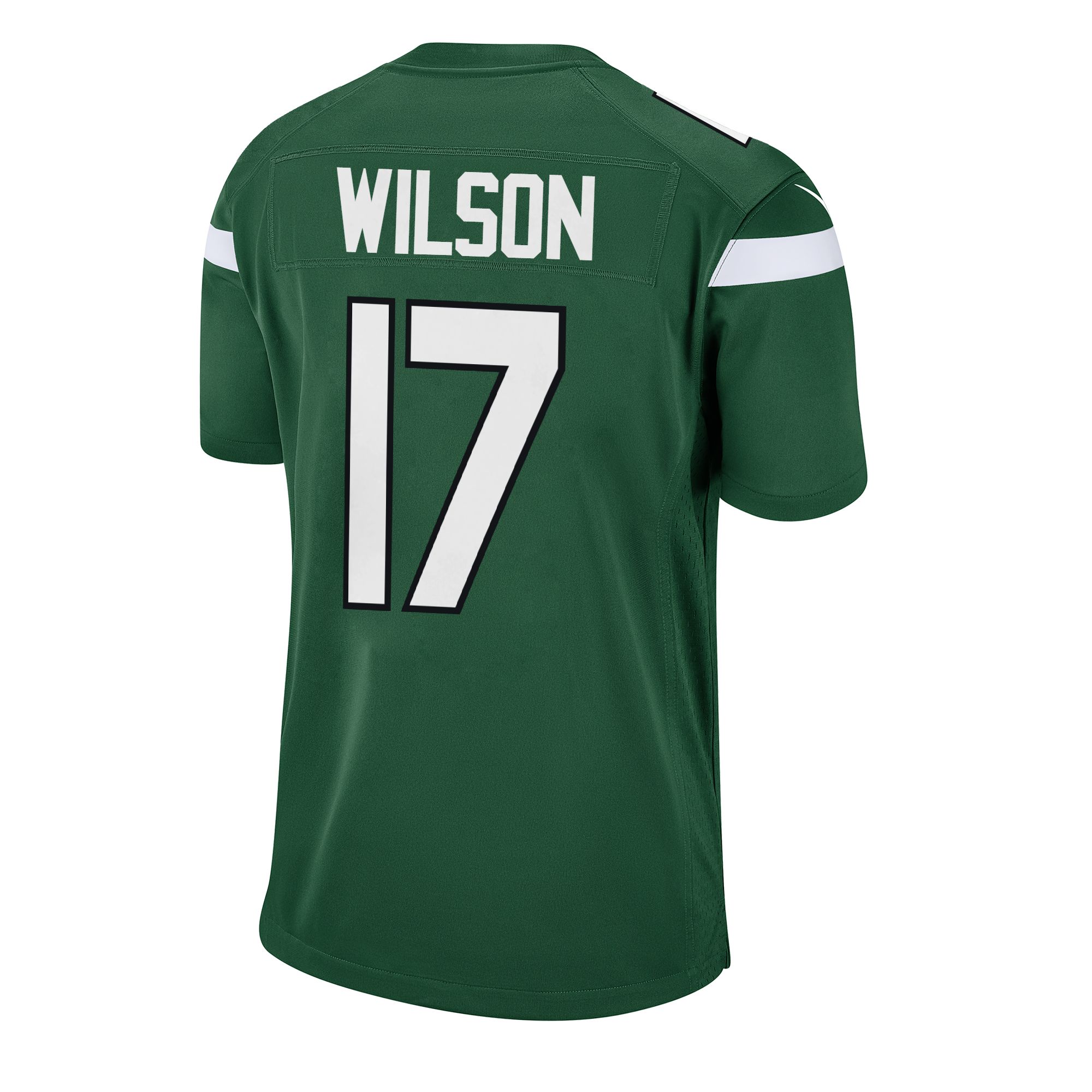 Nike Men's New York Jets Garrett Wilson Green Game Jersey