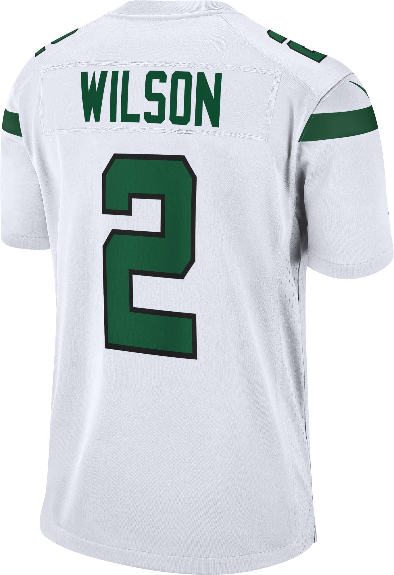Nike Men's New York Jets Zach Wilson #2 White Game Jersey product image