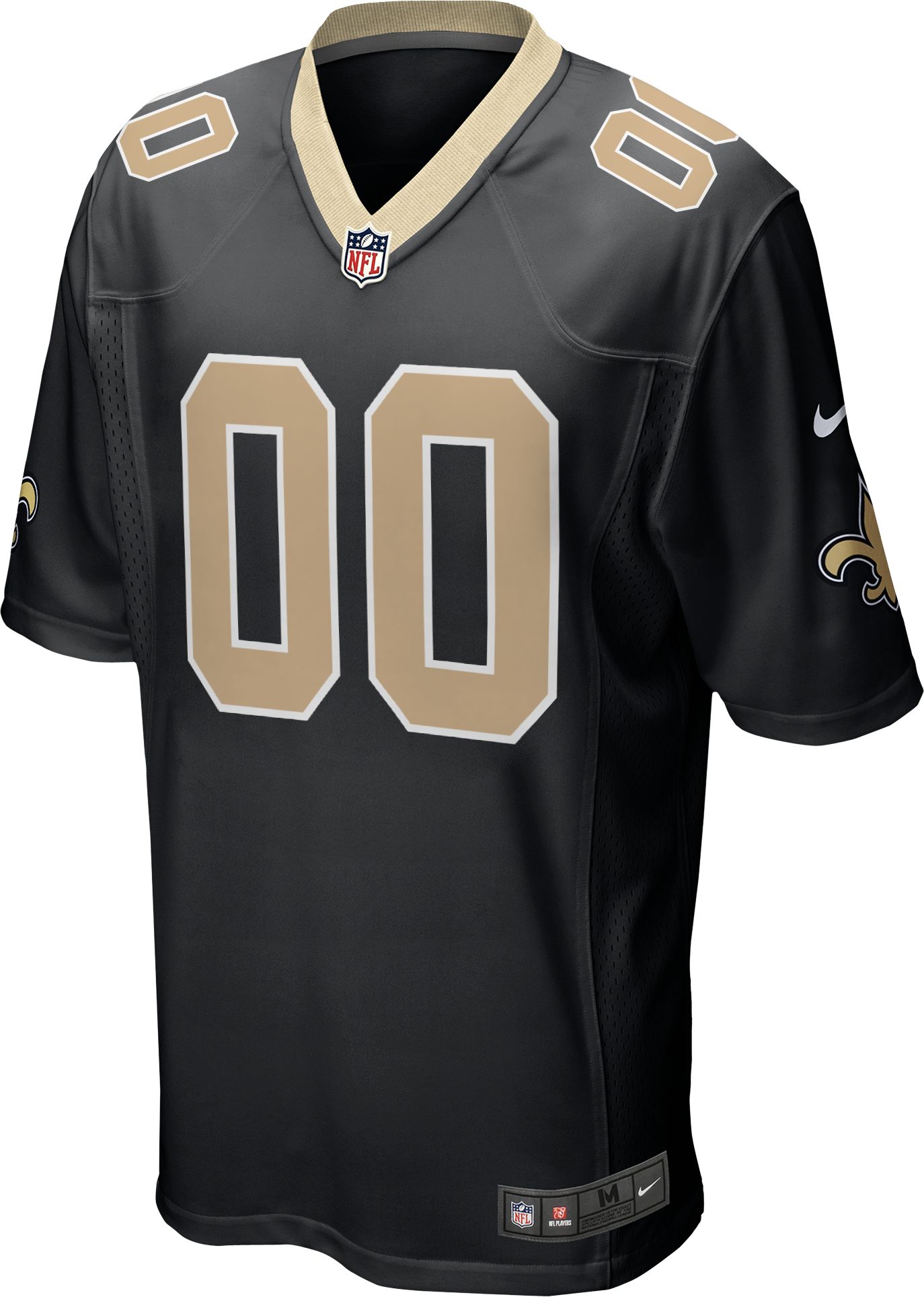 Nike Men's New Orleans Saints Jordyn Tyson Black Home Game Jersey product image