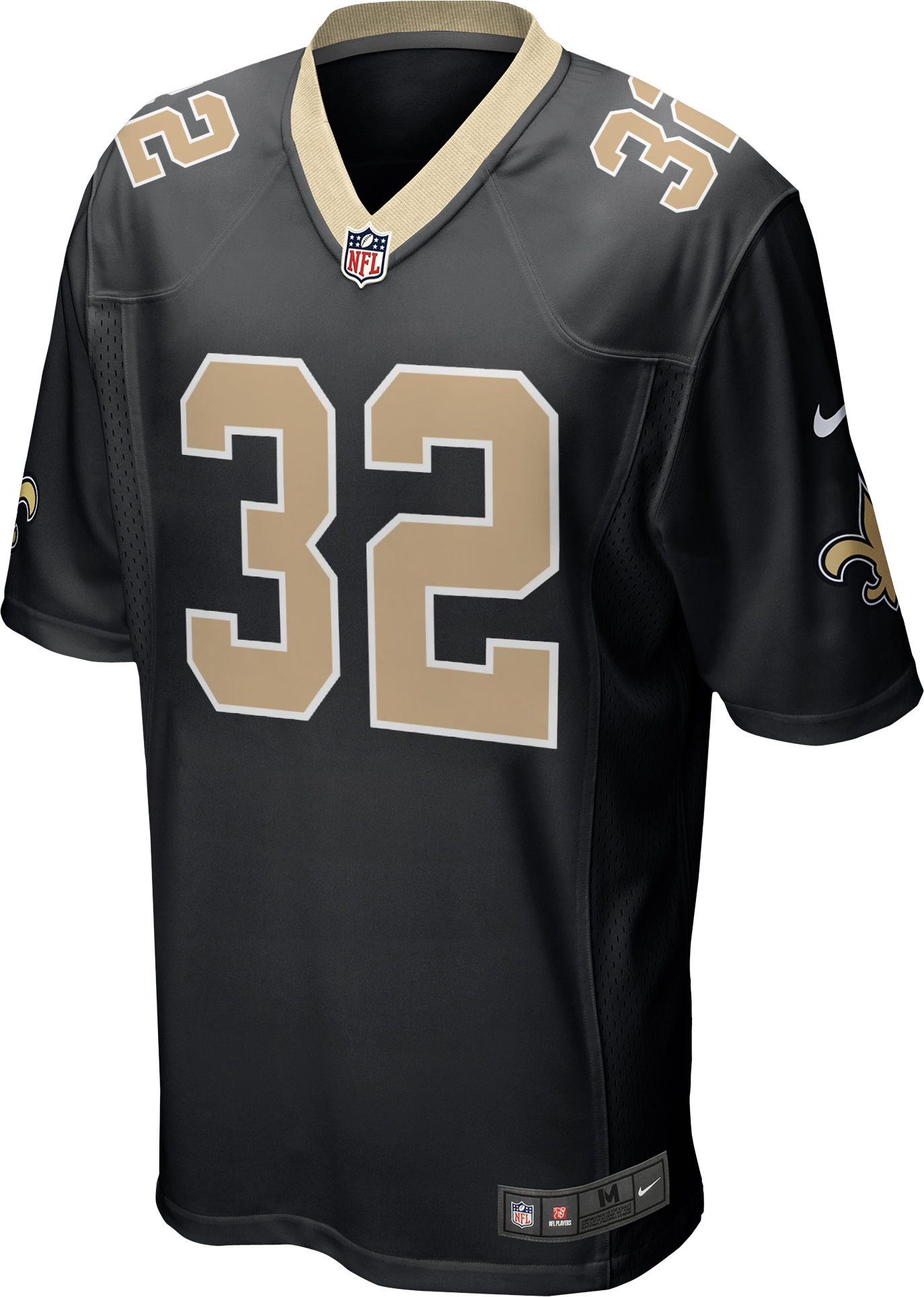 Nike Men's New Orleans Saints Tyrann Mathieu #32 Black Game Jersey