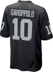 Nike Men's Las Vegas Raiders Jimmy Garoppolo #10 Black Game Jersey product image