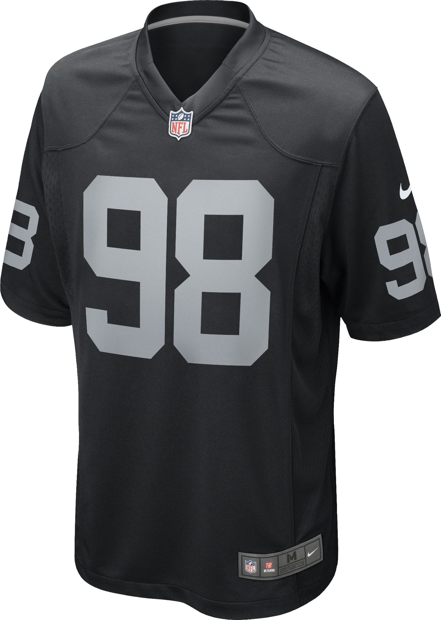 Nike Men's Las Vegas Raiders Maxx Crosby #98 Black Game Jersey product image