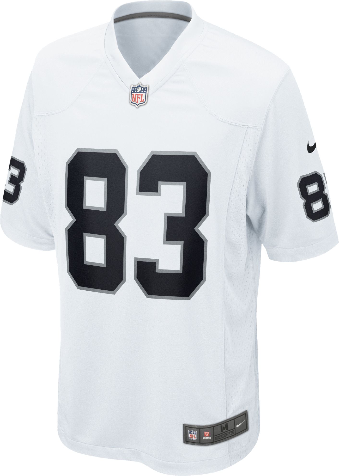 Nike Men's Las Vegas Raiders Darren Waller #83 White Game Jersey product image