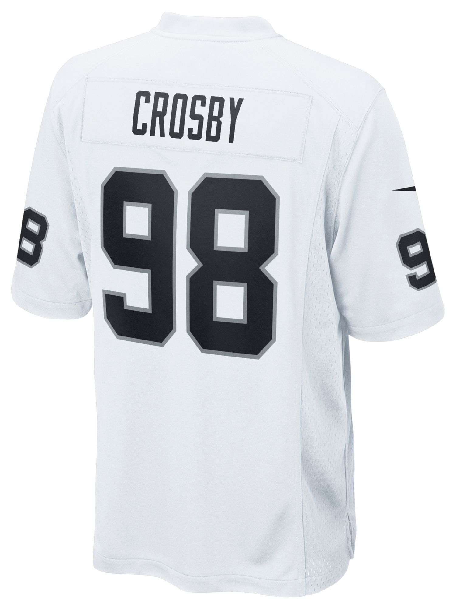 Nike Men's Las Vegas Raiders White Maxx Crosby #98 Game Jersey product image