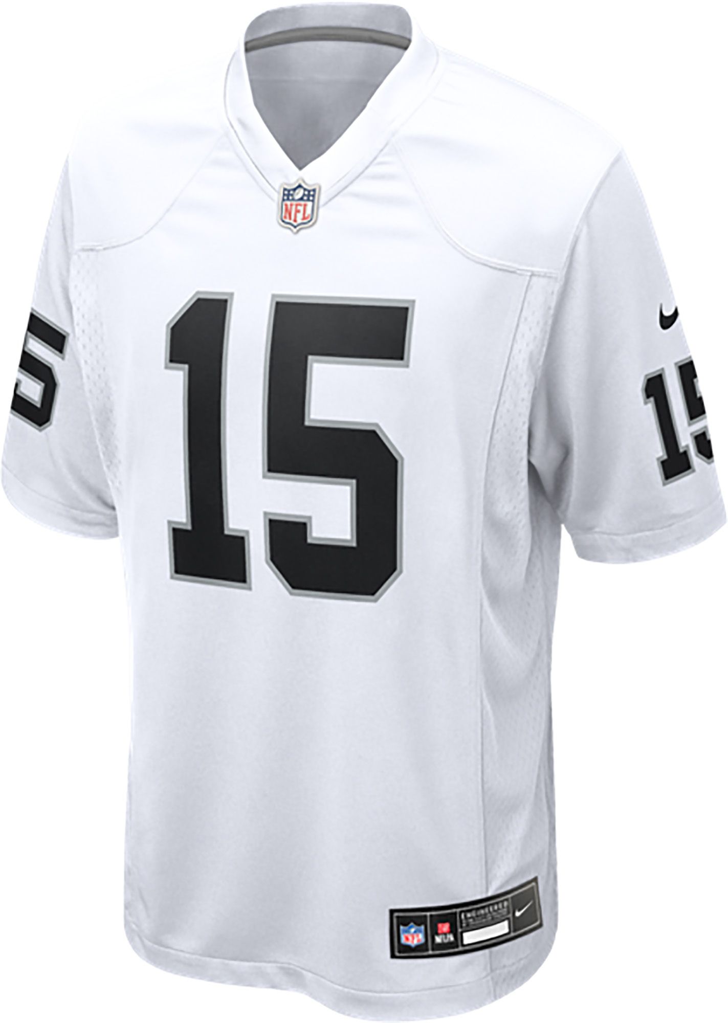 Nike Men's Las Vegas Raiders Fernando Mendoza #15 White Away Game Jersey product image