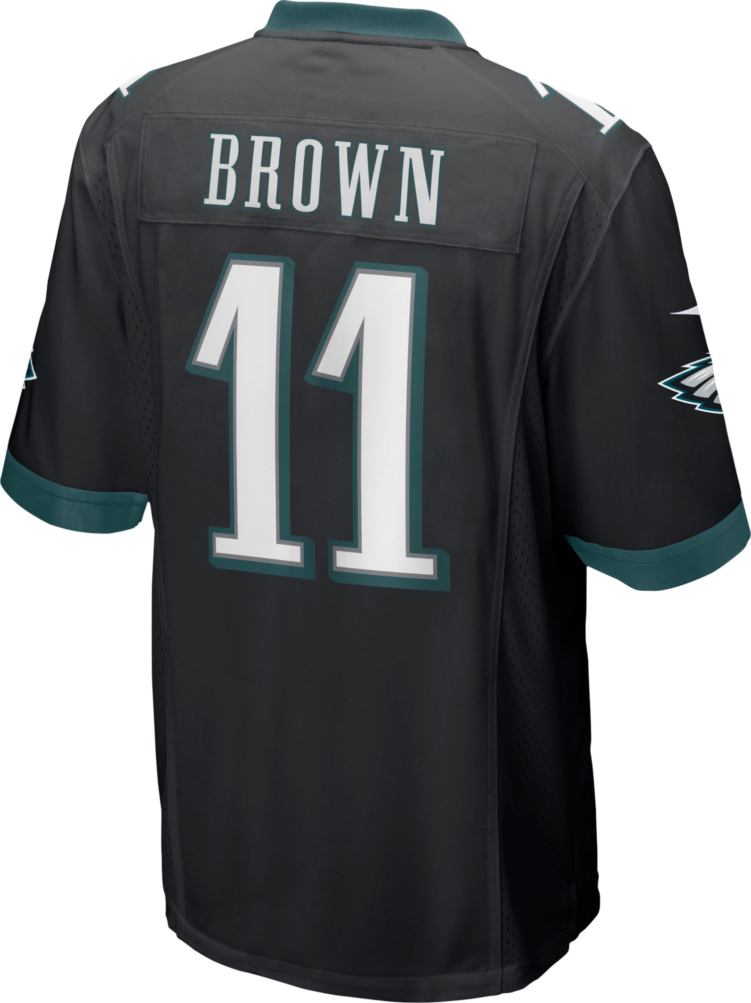 Nike Men's Philadelphia Eagles A.J. Brown #11 Logo Alternate Game Jersey