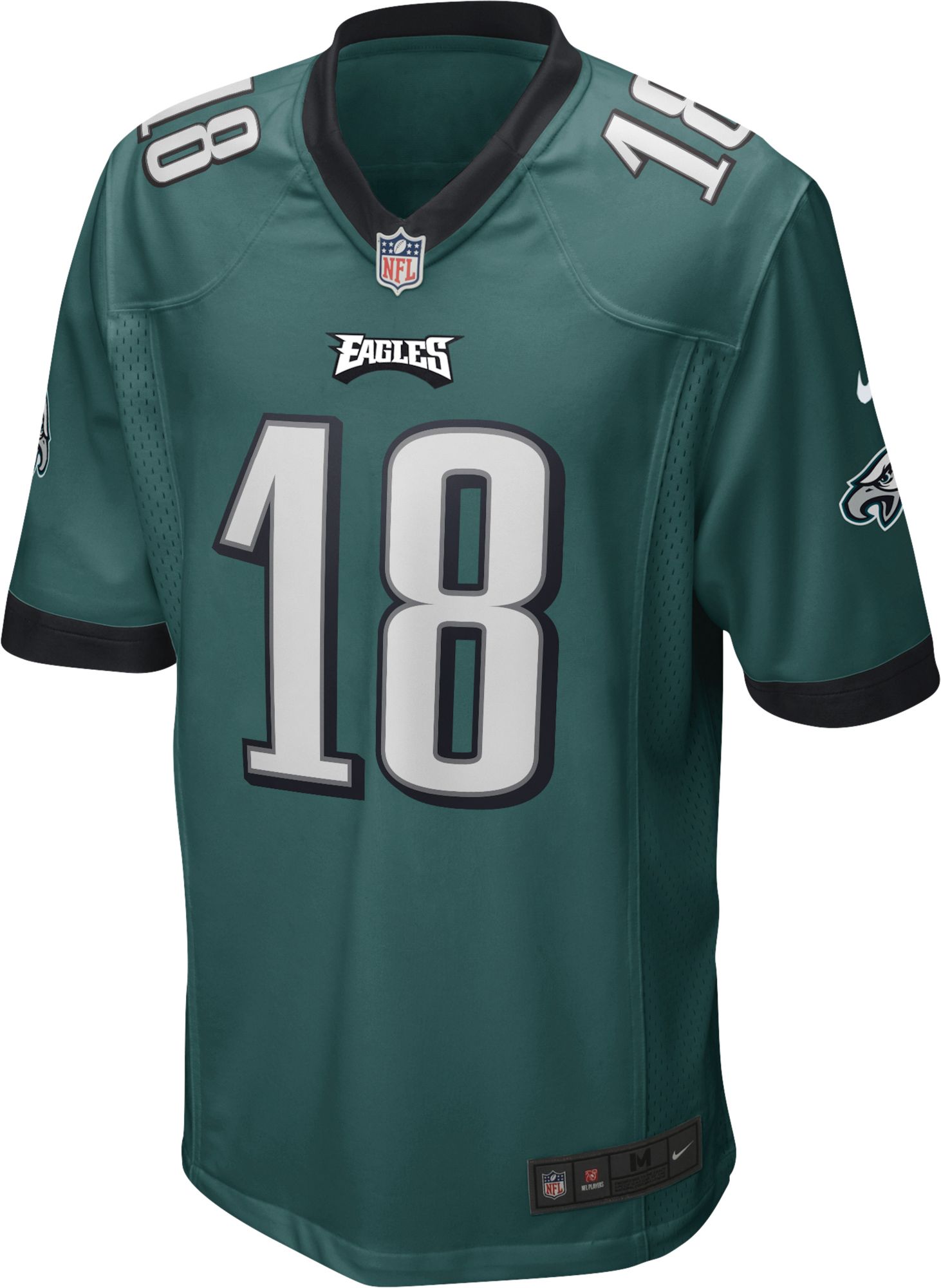 Nike Men's Philadelphia Eagles Jalen Reagor #18 Green Game Jersey product image