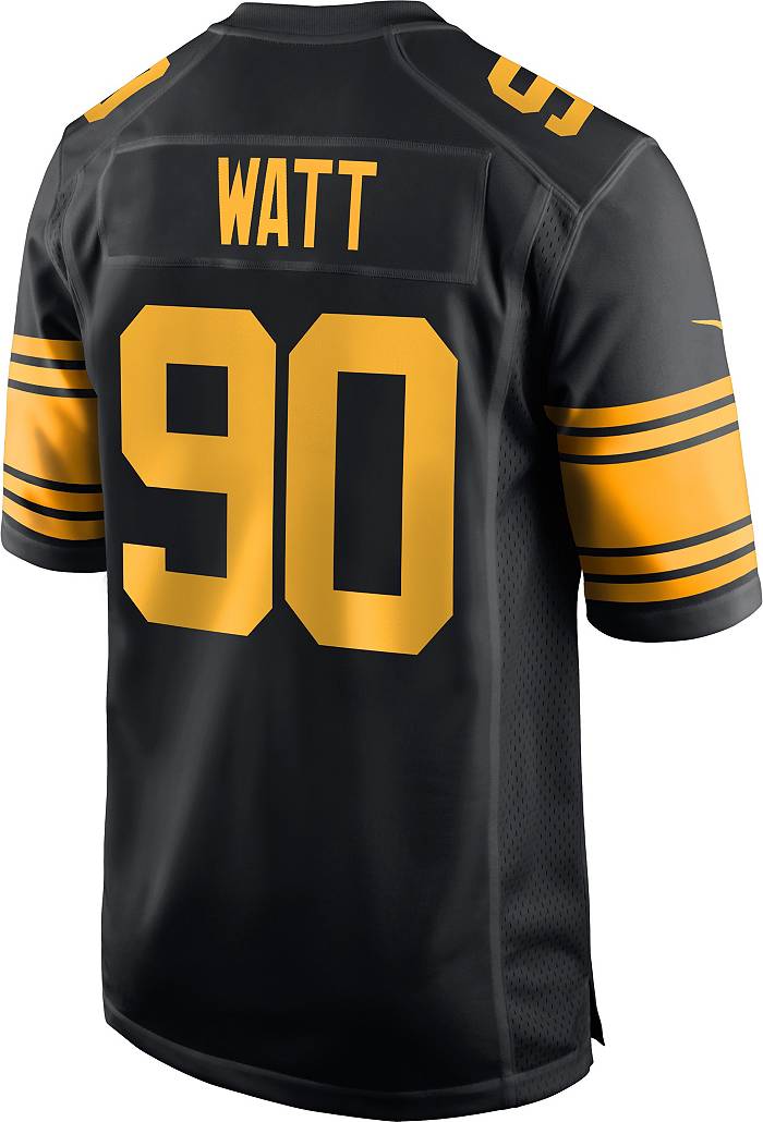 Pittsburgh Steelers T.J. Watt Black Color Rush Limited Jersey