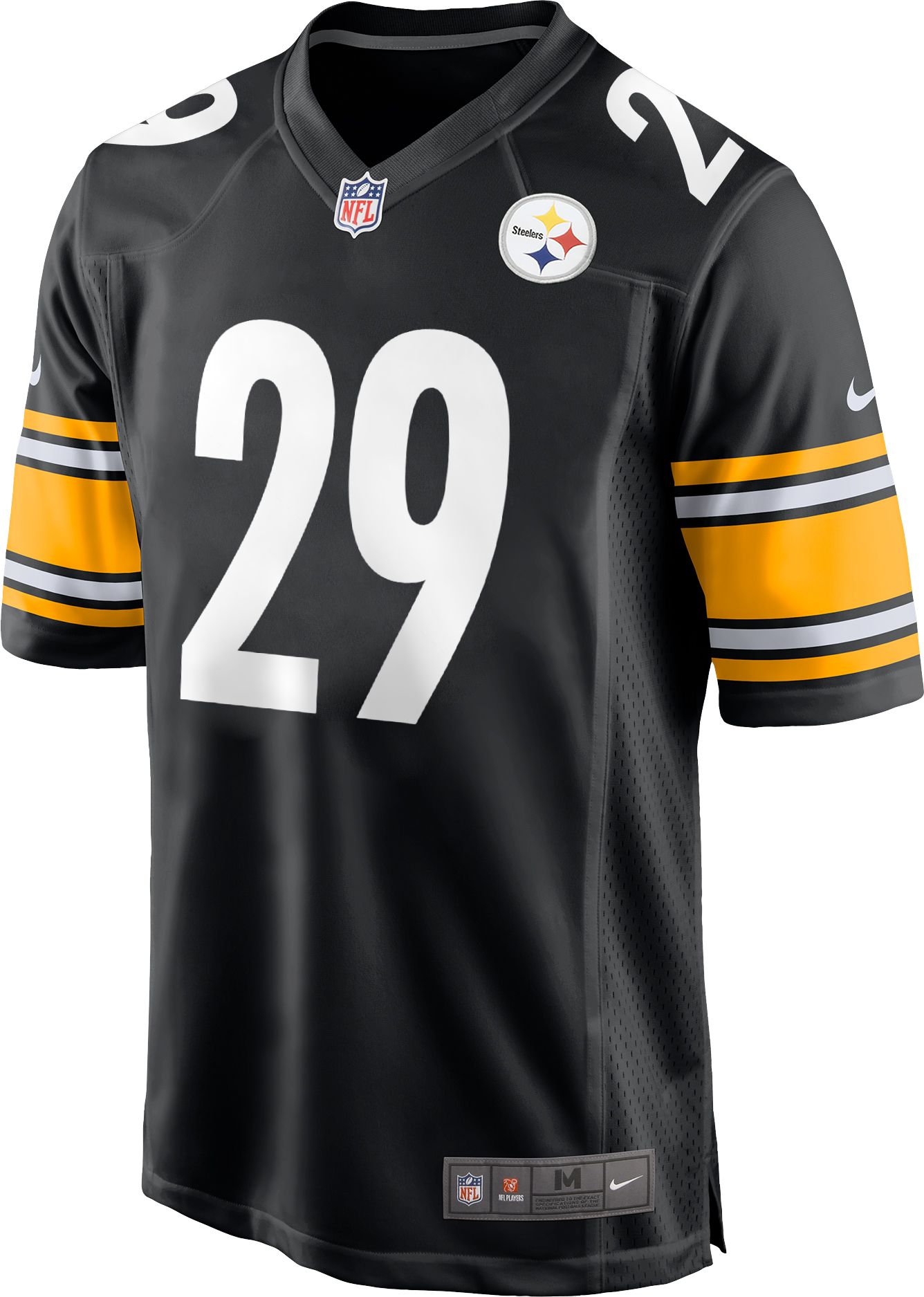 Nike Men's Pittsburgh Steelers Black Eli Heidenreich #29 Jersey product image