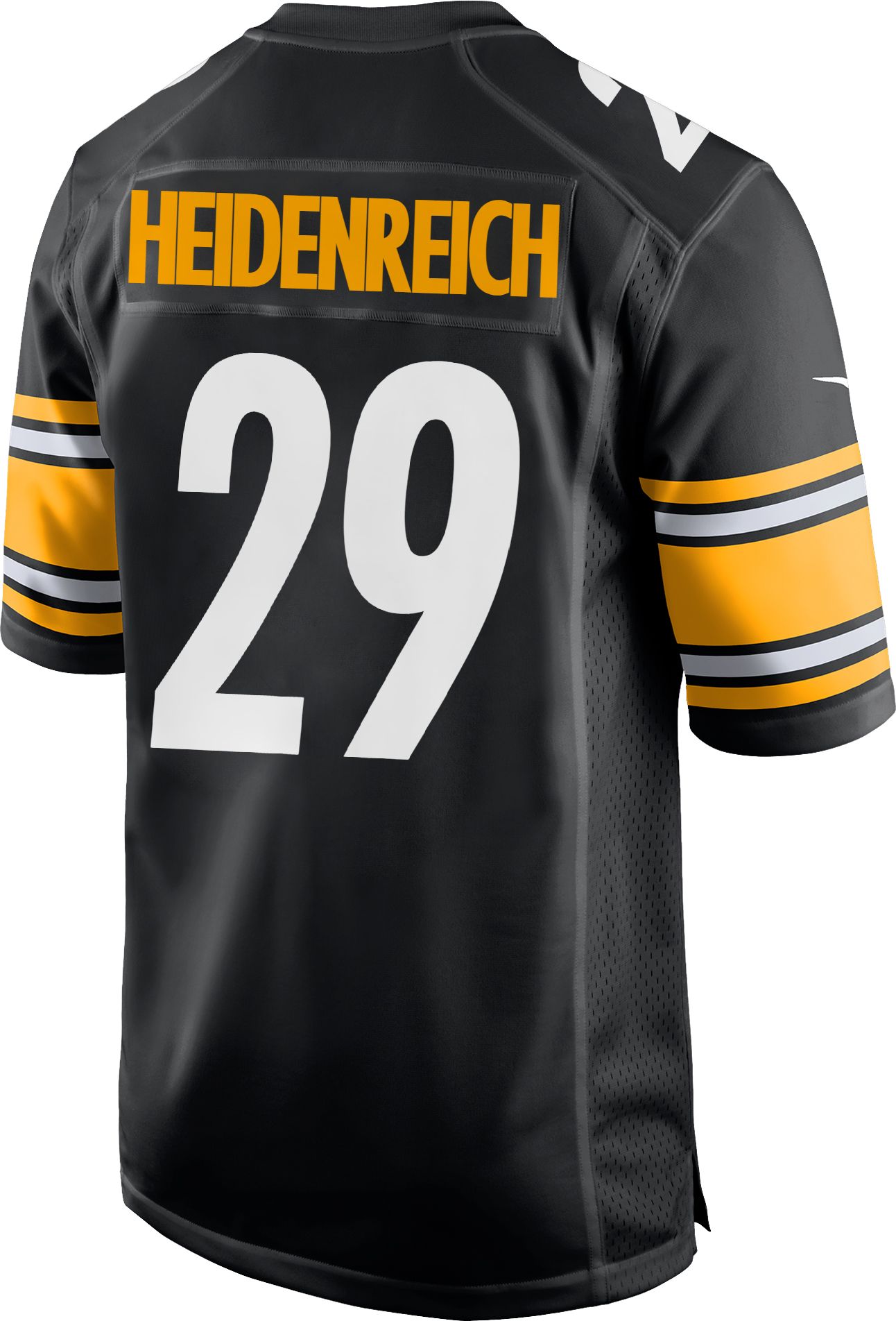 Nike Men's Pittsburgh Steelers Black Eli Heidenreich #29 Jersey product image