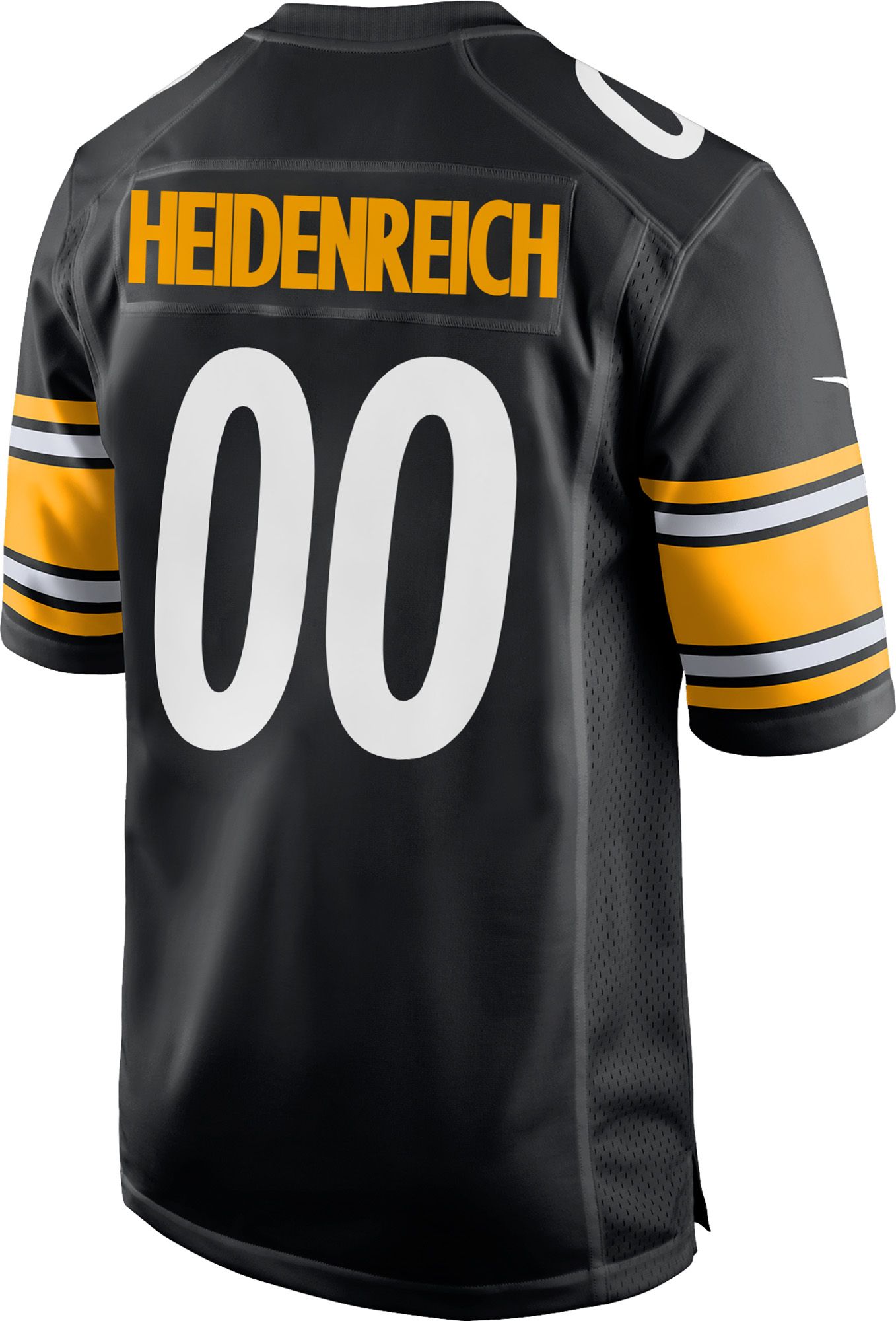Nike Men's Pittsburgh Steelers Black Eli Heidenreich #00 Jersey product image