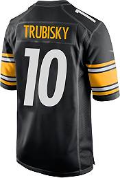 Nike Men's Pittsburgh Steelers Mitchell Trubisky #10 Black Game