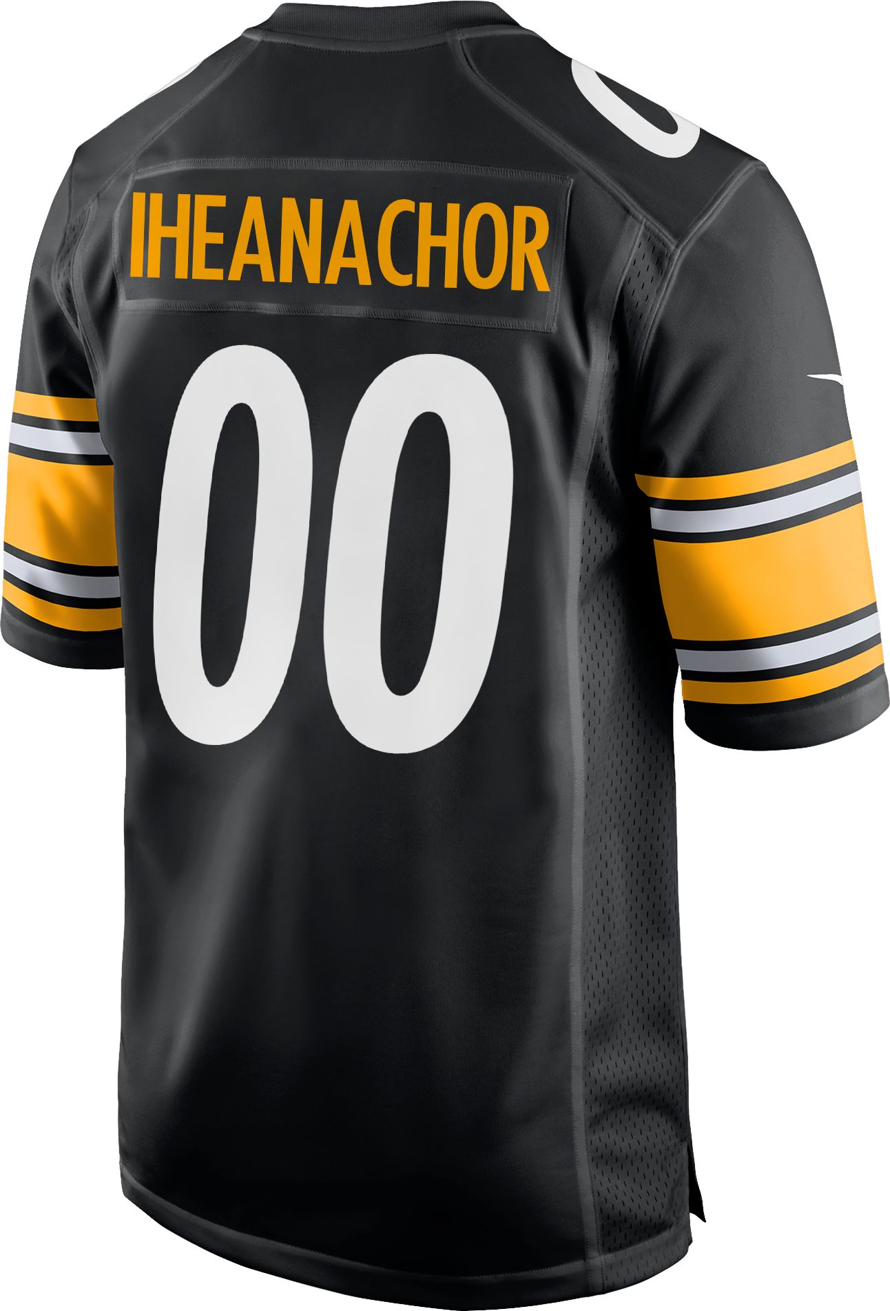 Nike Men's Pittsburgh Steelers Max Iheanachor Black Home Game Jersey product image