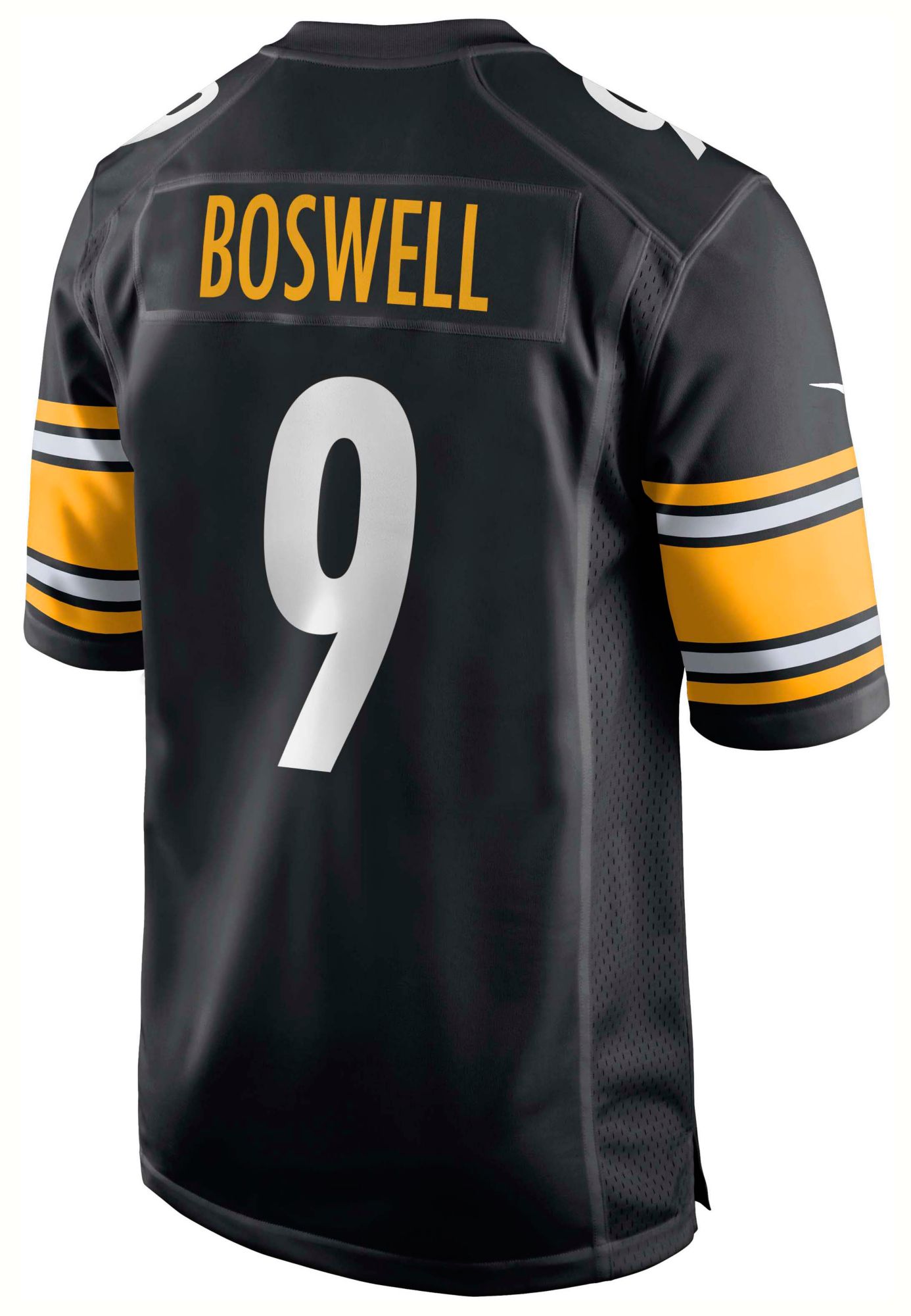 Nike Men's Pittsburgh Steelers Chris Boswell #9 Black Game Jersey product image
