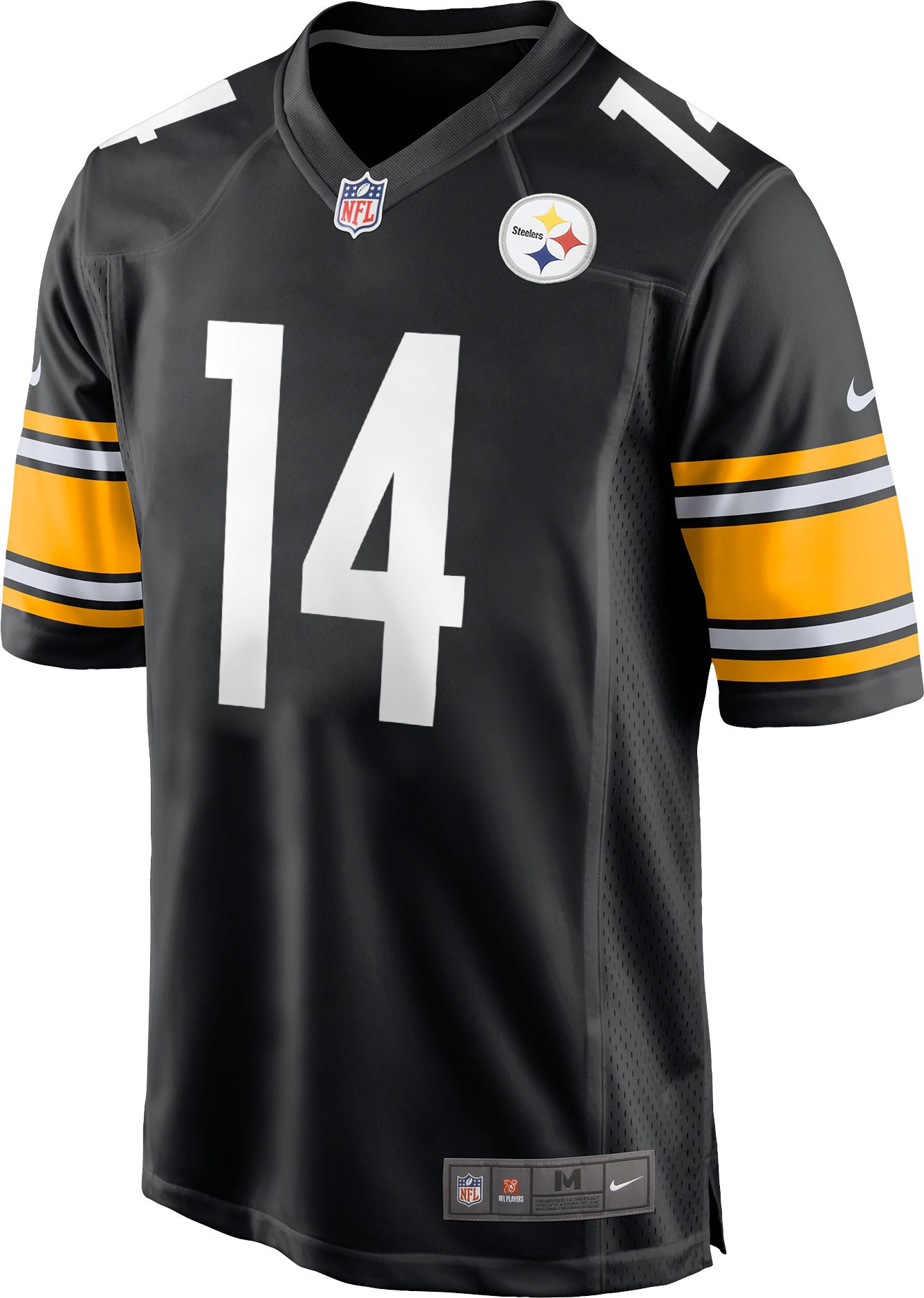 Nike Men's Pittsburgh Steelers George Pickens #14 White Game Jersey