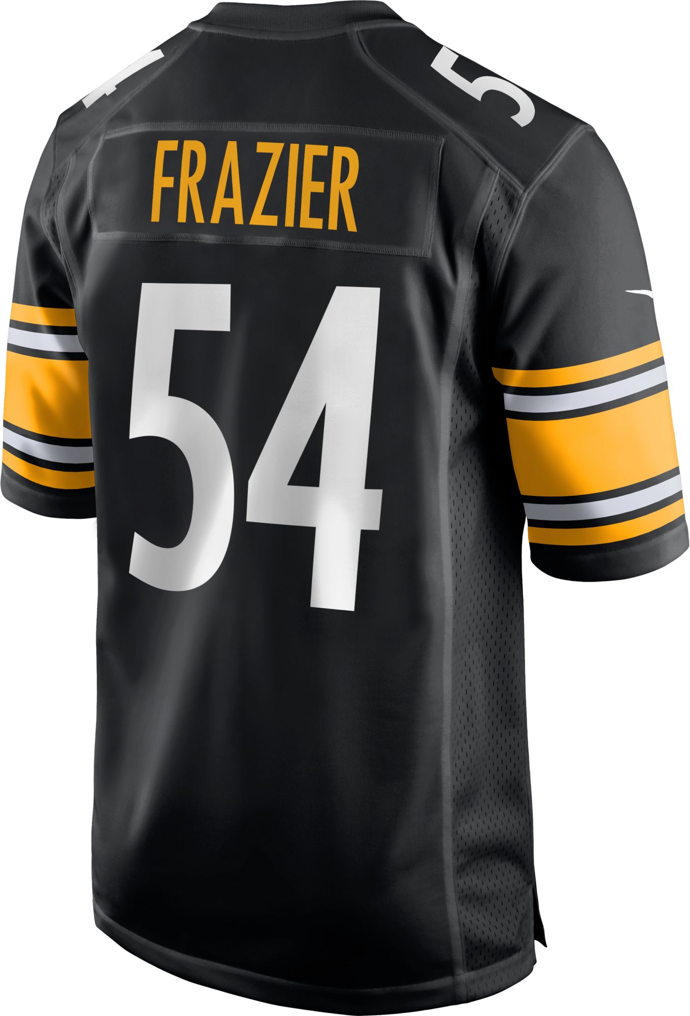 Nike Men's Pittsburgh Steelers Zach Frazier #54 Black Game Jersey